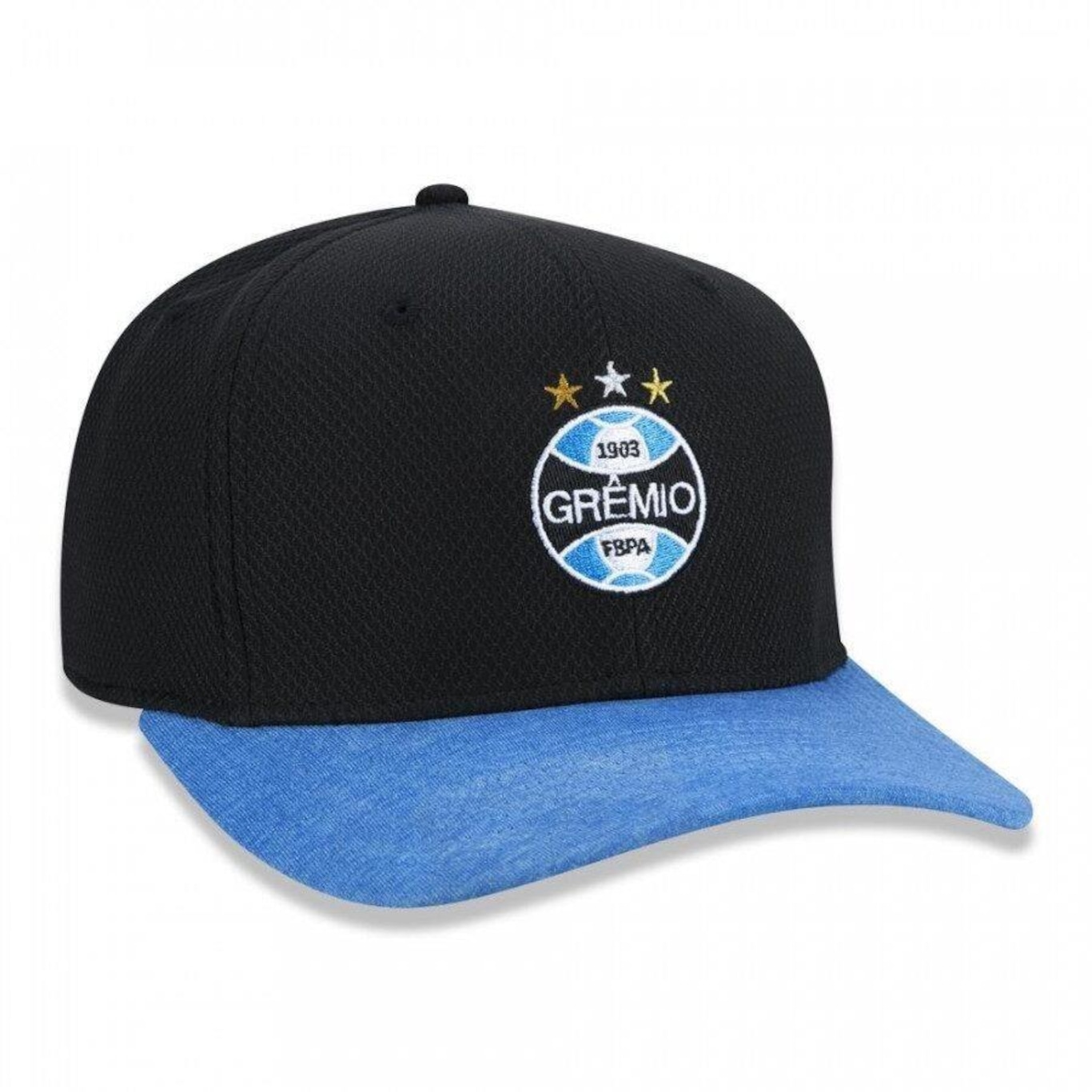 Boné Aba Curva New Era 9Fifty Futebol Grêmio - Stretch Snap - Adulto - Foto 3