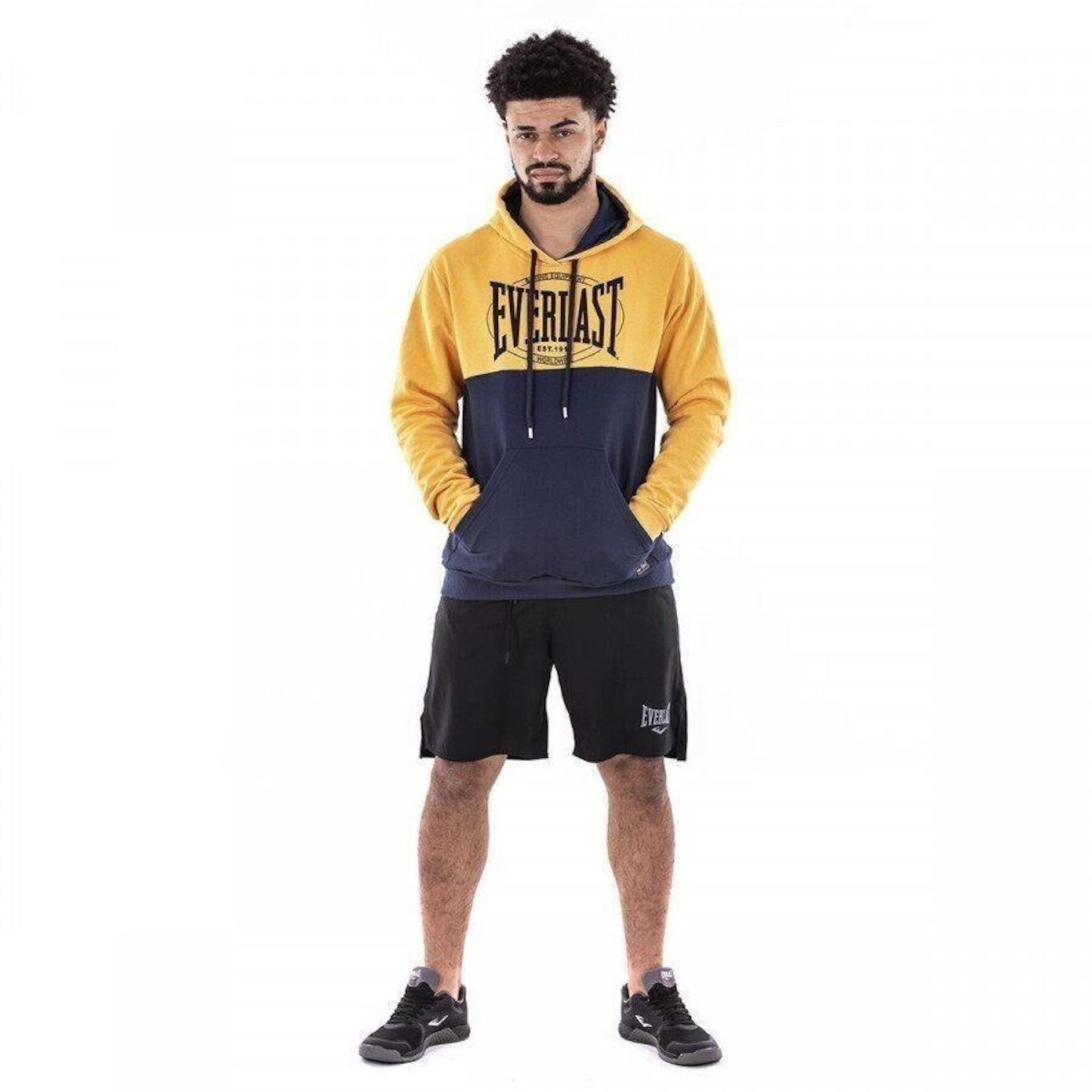 Blusão de Moletom com Capuz Everlast Vintage - Masculino - Foto 5