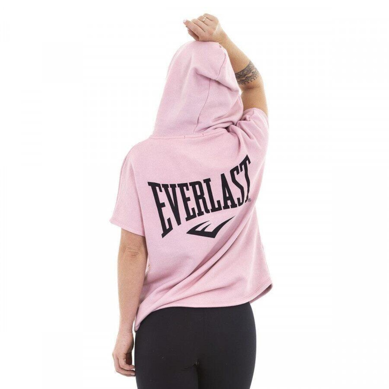 Blusão com Capuz Everlast Vintage - Feminino - Foto 4