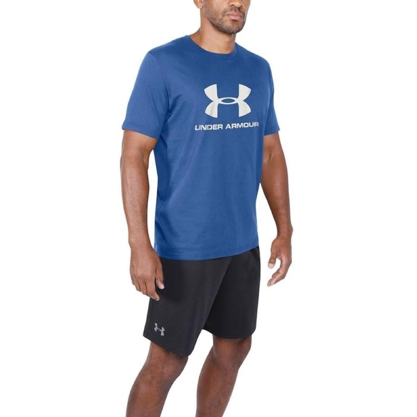 Camiseta Under Armour Sportstyle Logo - Masculina - Foto 2