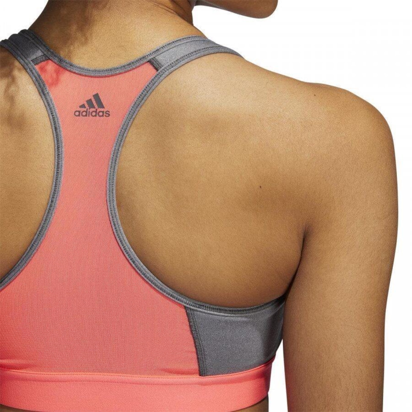 Top Fintess adidas Poliéster Alphaskin - Adulto - Foto 5