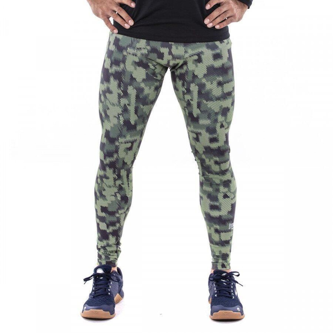 Calça Legging Everlast Workout - Masculina - Foto 1