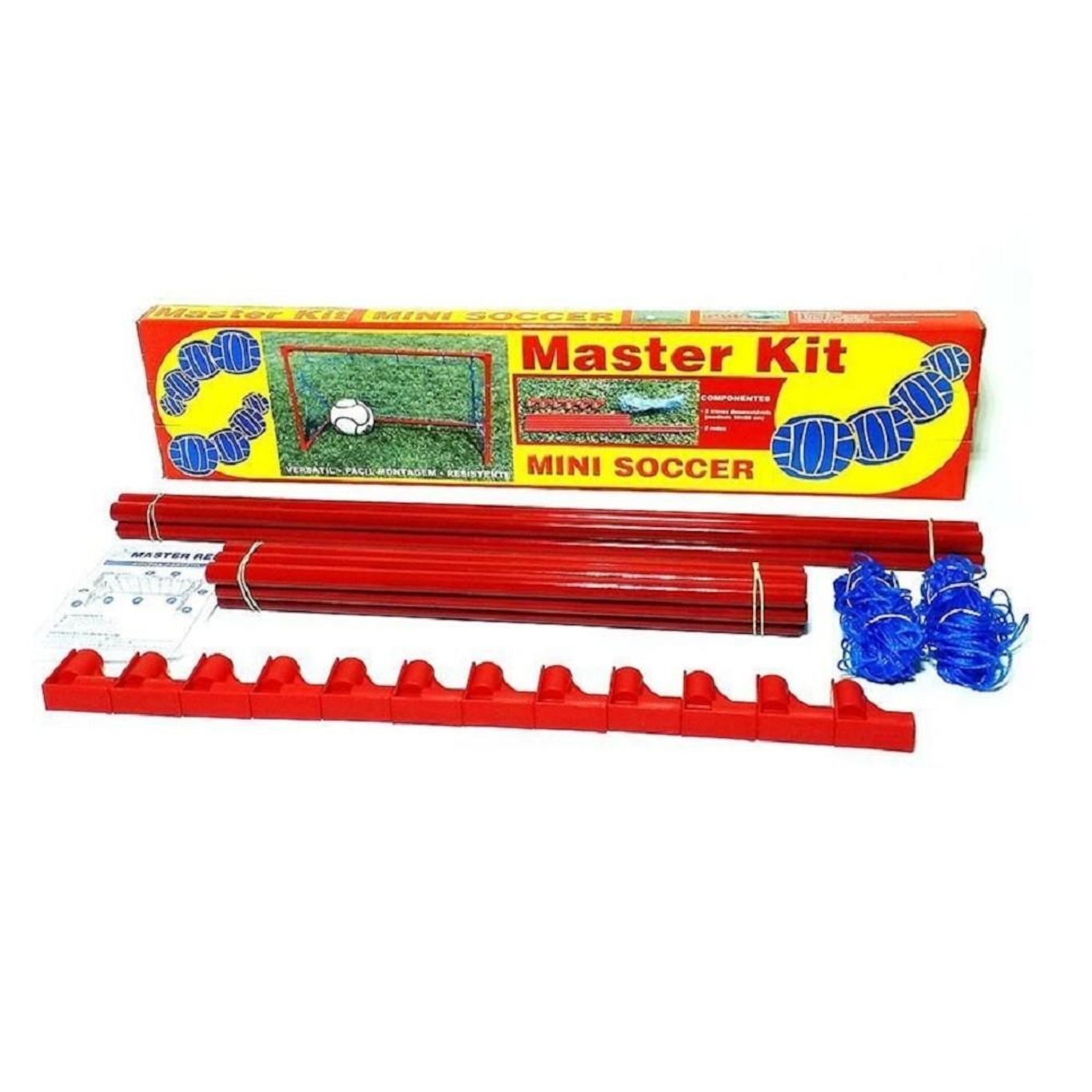 Kit Master Rede Mini Soccer - Foto 2