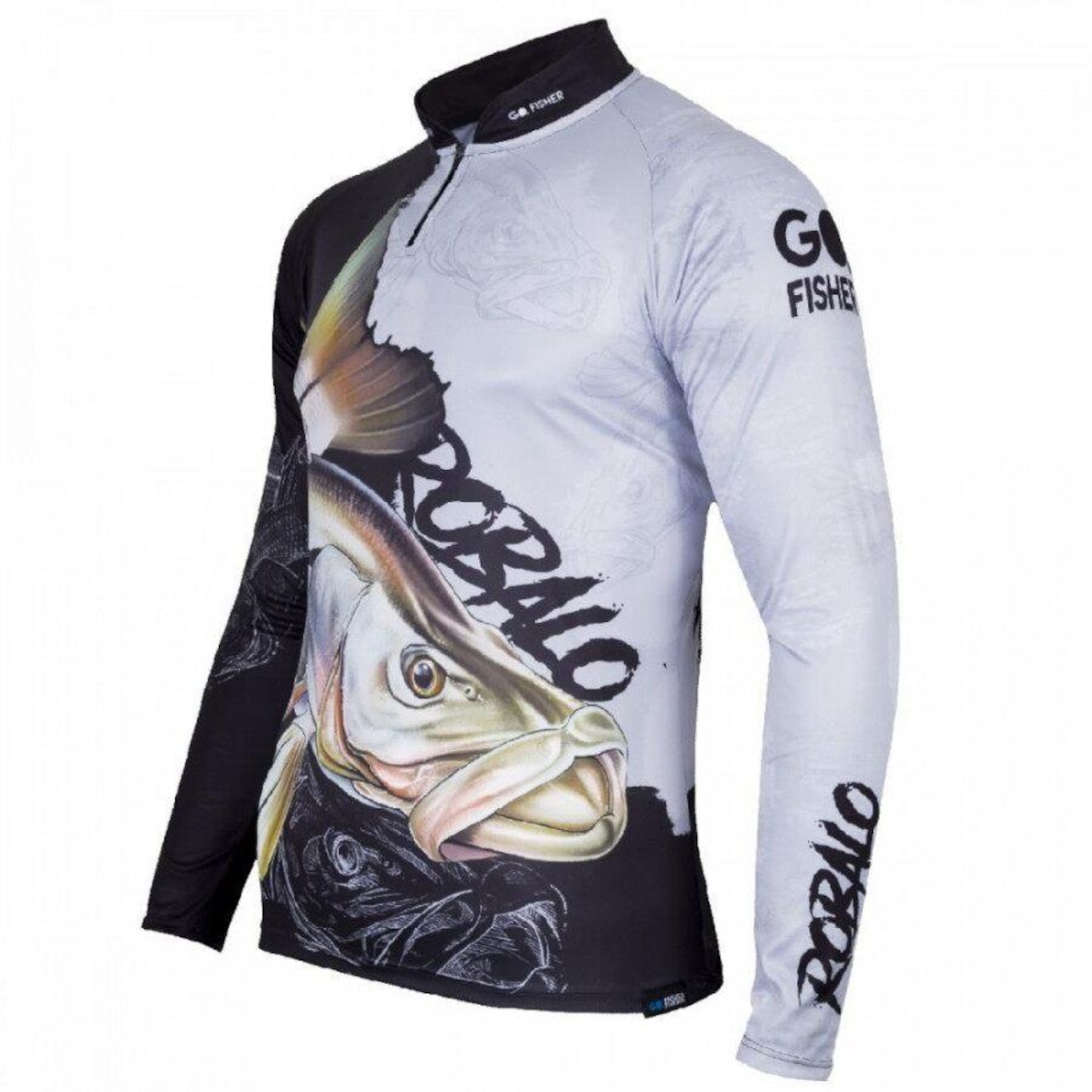 Camiseta de Pesca Go Fisher Action UV Robalo - GO 10 - G