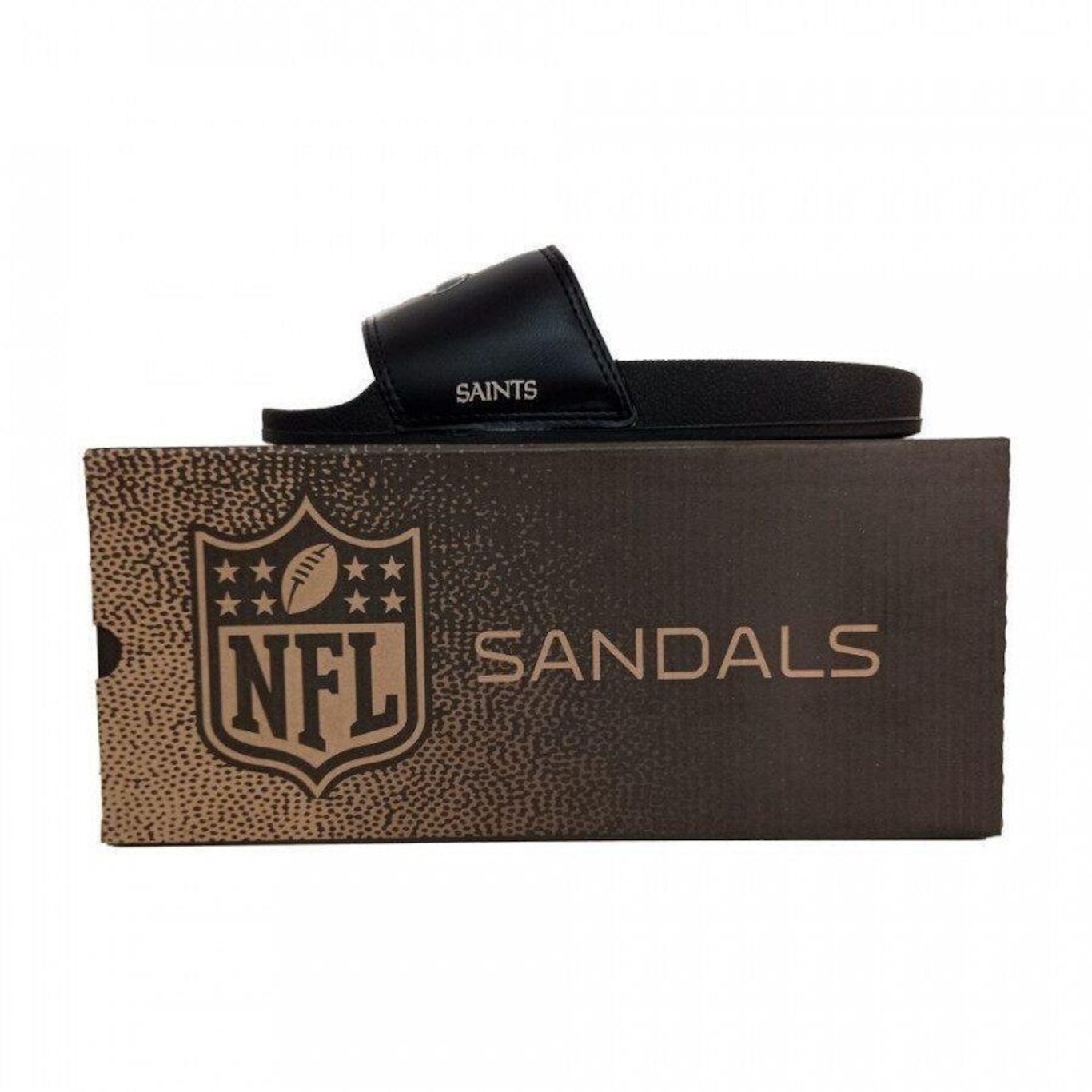 Chinelo Slide NFL New Orleans Saints - Unissex - Foto 4