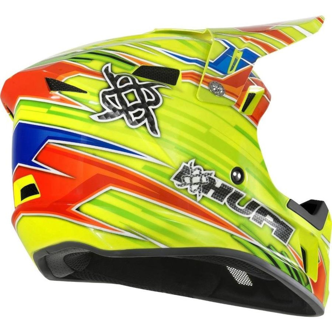 Capacete de Ciclismo Hupi Full Face XC Enduro DH 3 - Adulto - Foto 2