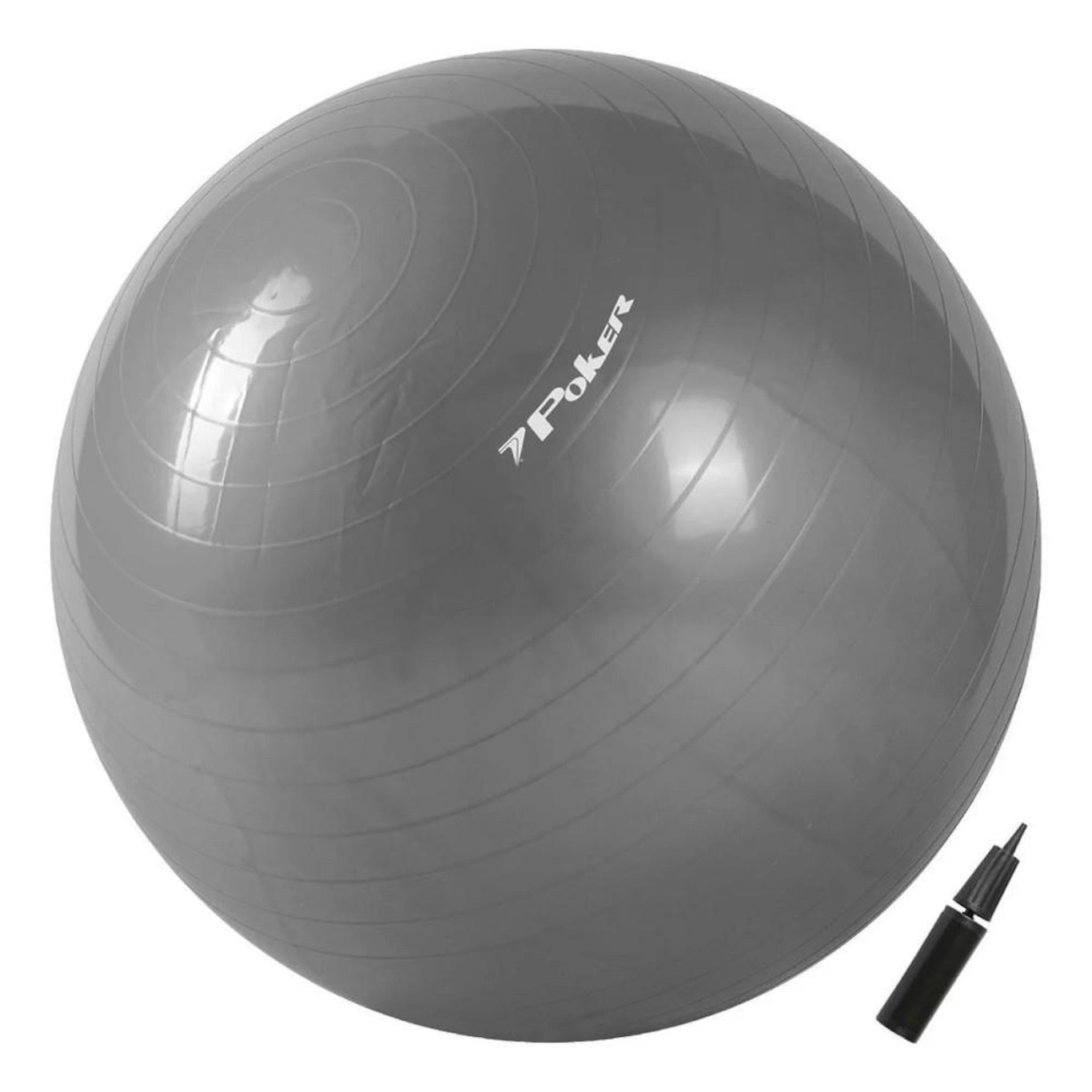 Bola De Pilates Suiça Poker Gym ball 75cm - Foto 1