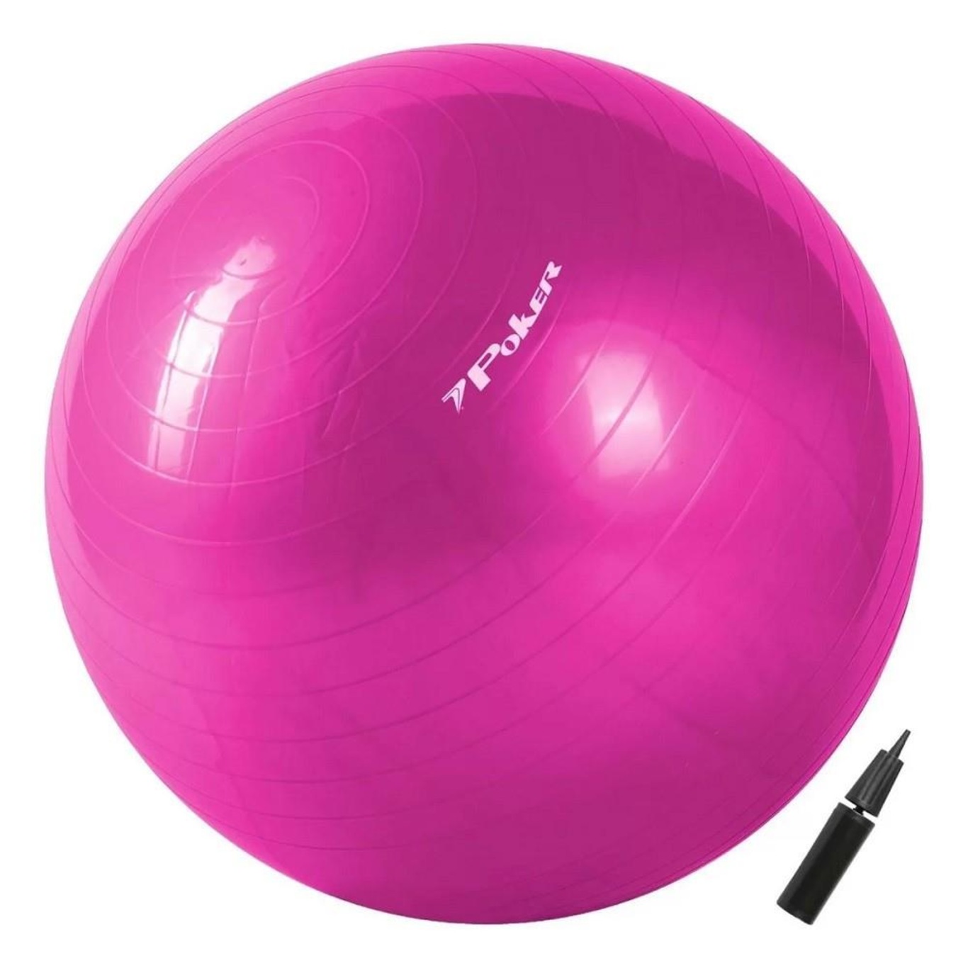 Bola De Pilates Suiça Poker Gym ball 75cm - Foto 1