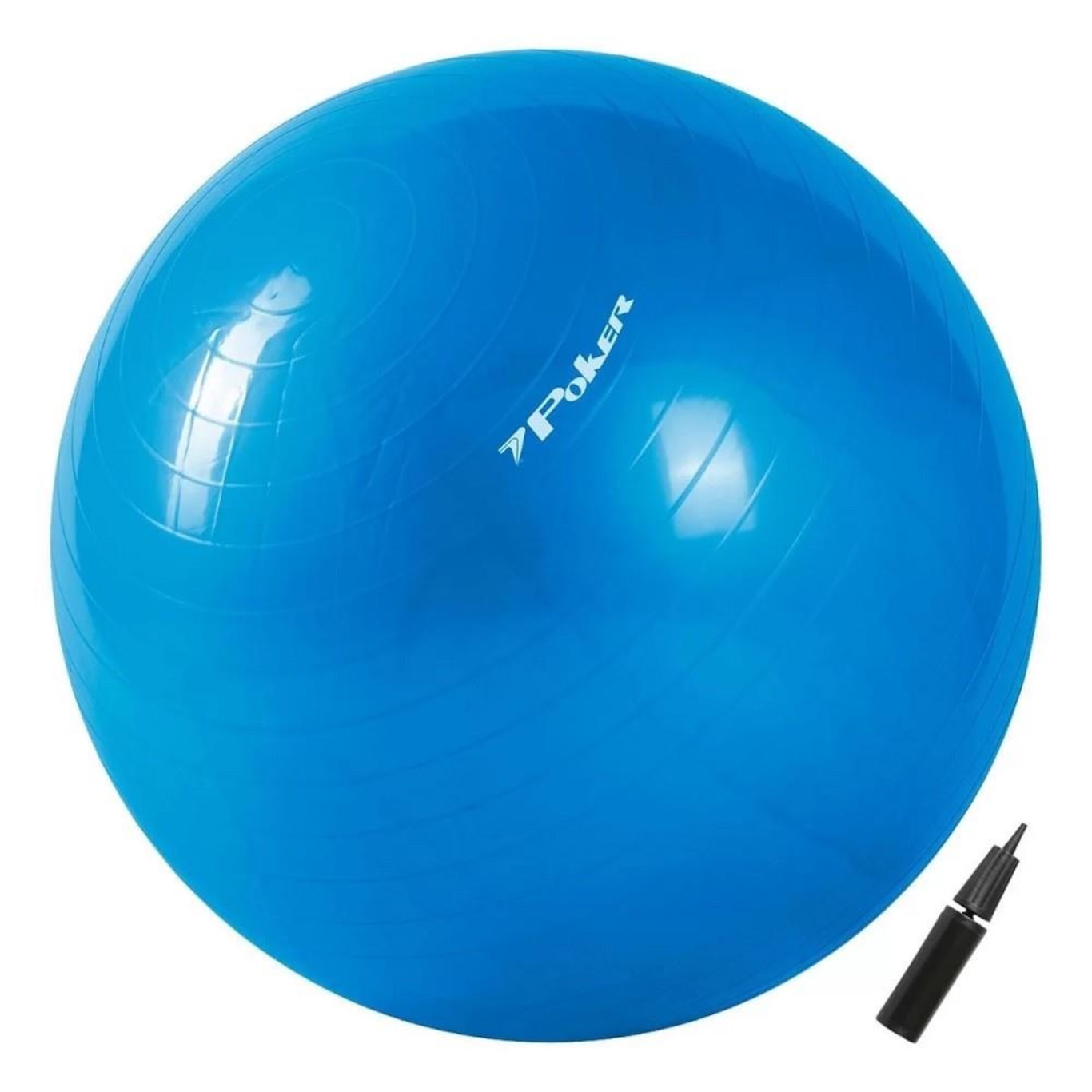 Bola De Pilates Suiça Poker Gym ball 75cm - Foto 1