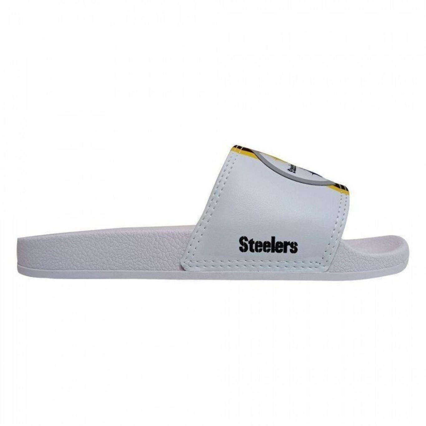 Chinelo Slide NFL Pittsburgh Steelers - Unissex - Foto 2