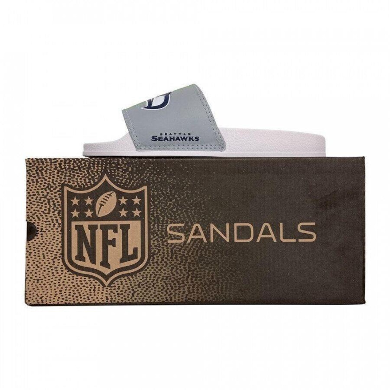 Chinelo Slide NFL Seattle Seahawks - Unissex - Foto 4