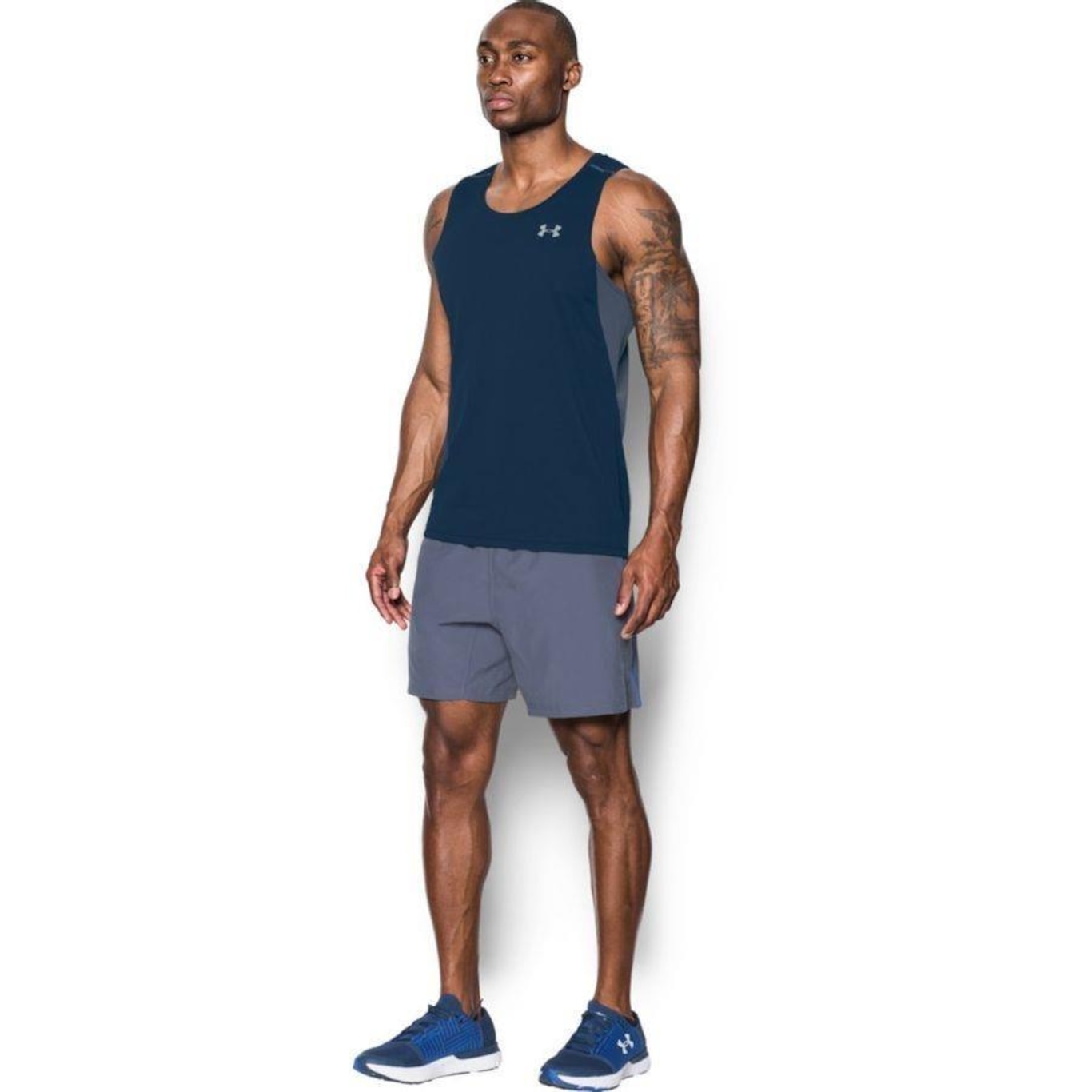 Camiseta Regata Under Armour Transport - Masculina - Foto 3