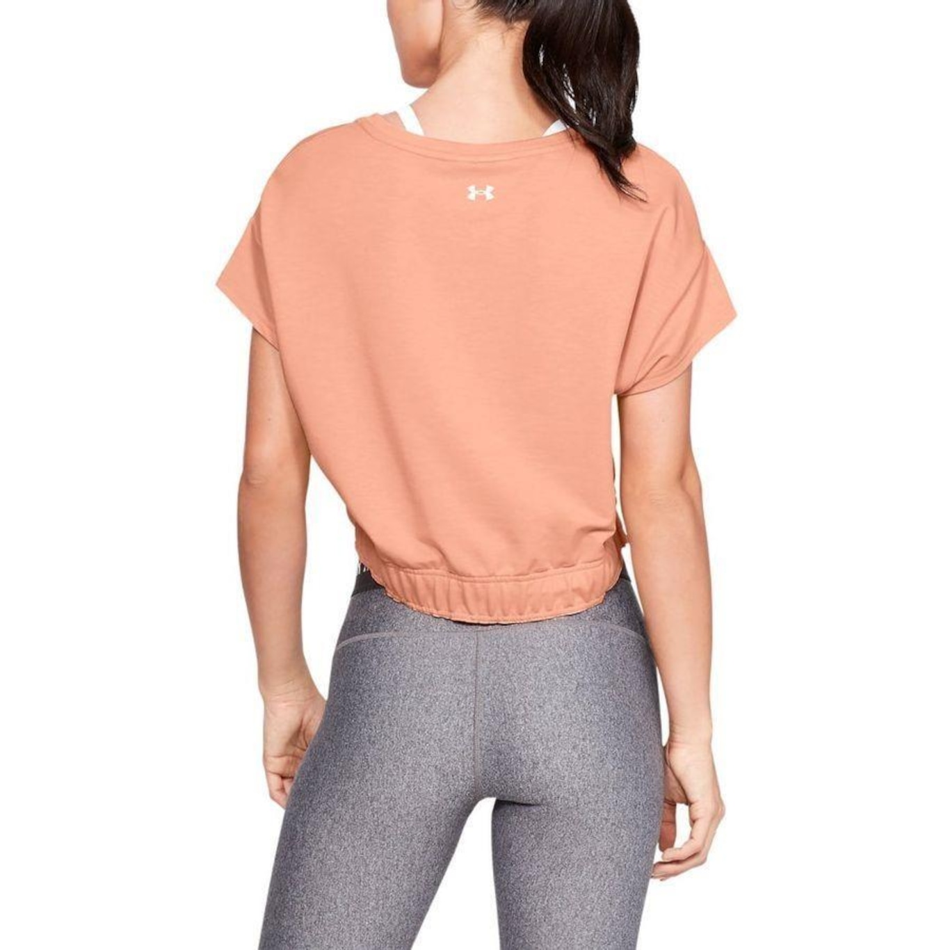 Camiseta Under Armour Featherweight Fleece - Feminina - Foto 3