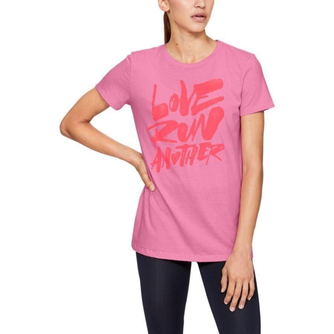 Camiseta Under Armour Love Run Another - Feminina - Foto 1