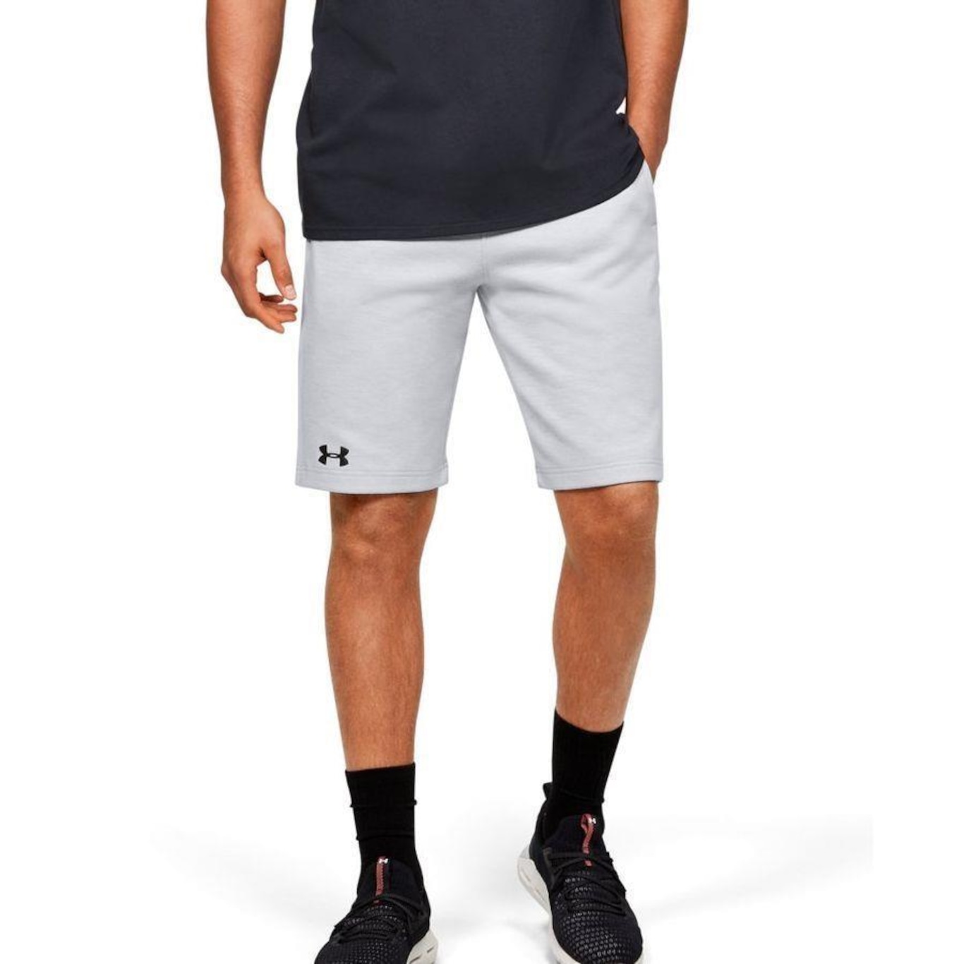 Bermuda Double Knit Under Armour - Masculina - Foto 1