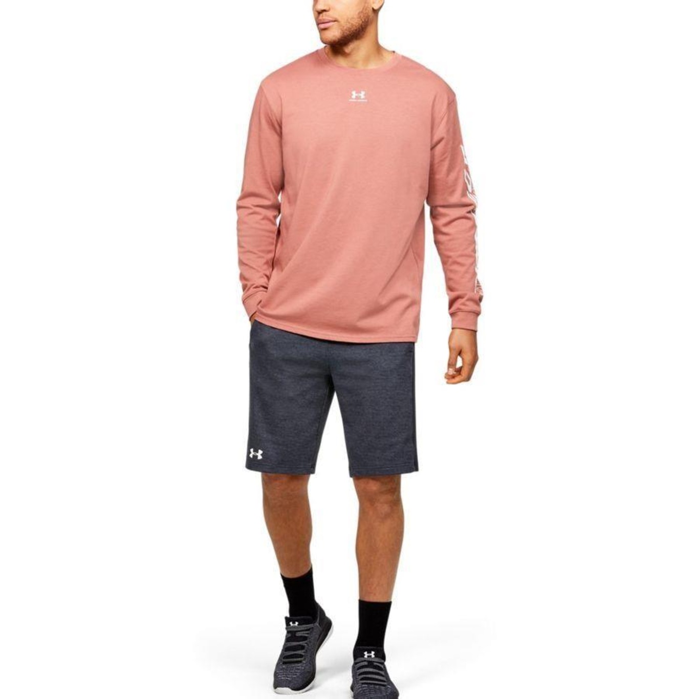 Bermuda Double Knit Under Armour - Masculina - Foto 2