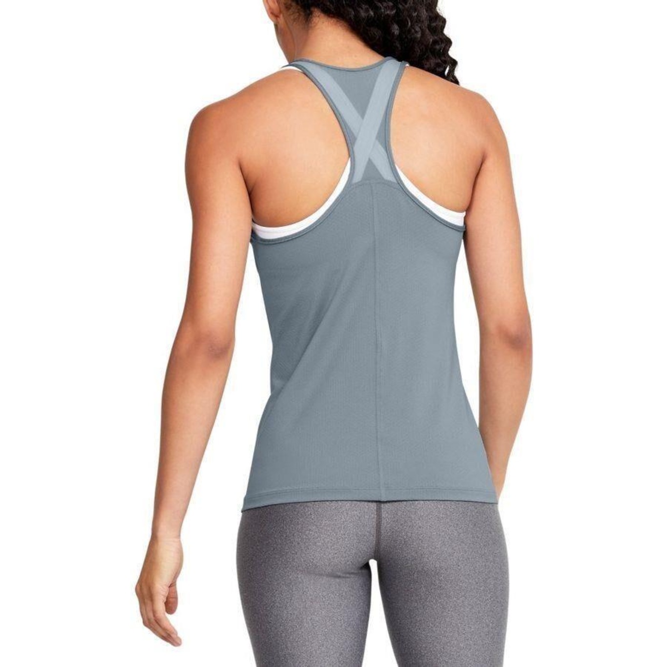 Camiseta Regata Under Armour HeatGear Armour Racer - Feminina - Foto 3