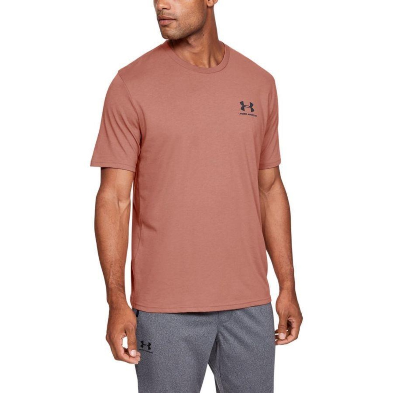 Camiseta Under Armour Left Chest - Masculina - Foto 1