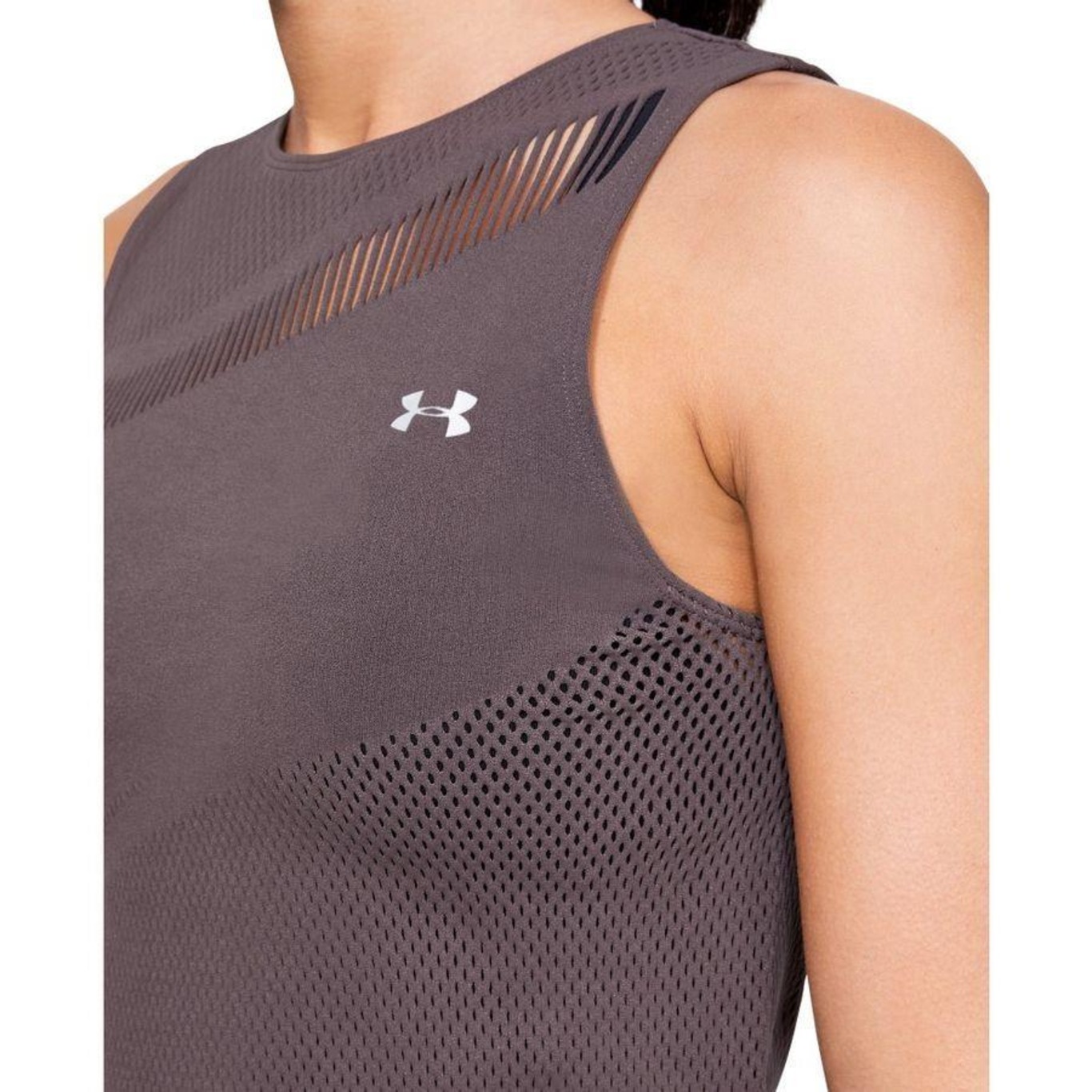 Camiseta Regata Under Armour Beat The Heat - Feminina - Foto 4