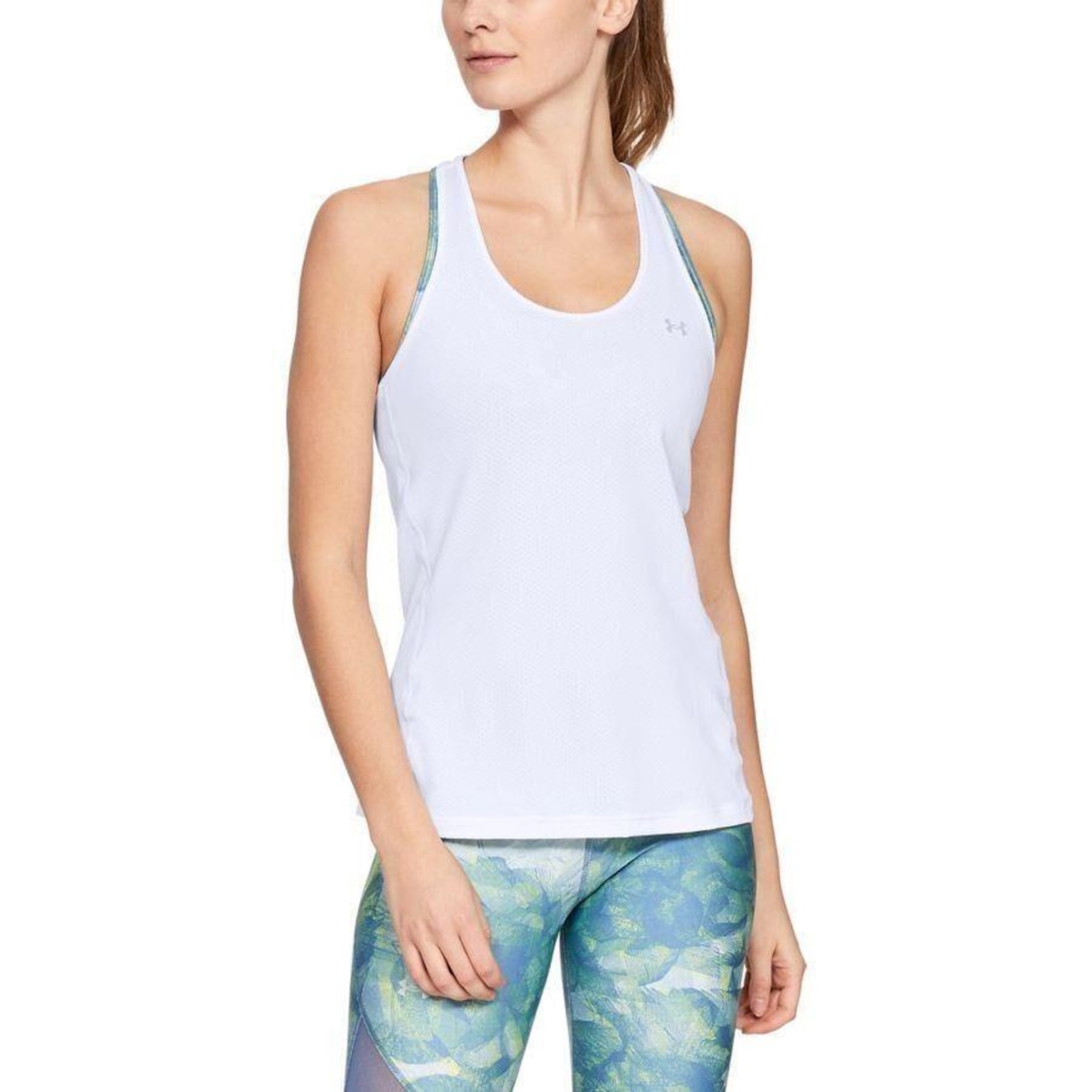 Camiseta Regata Under Armour HeatGear Armour Racer - Feminina - Foto 1