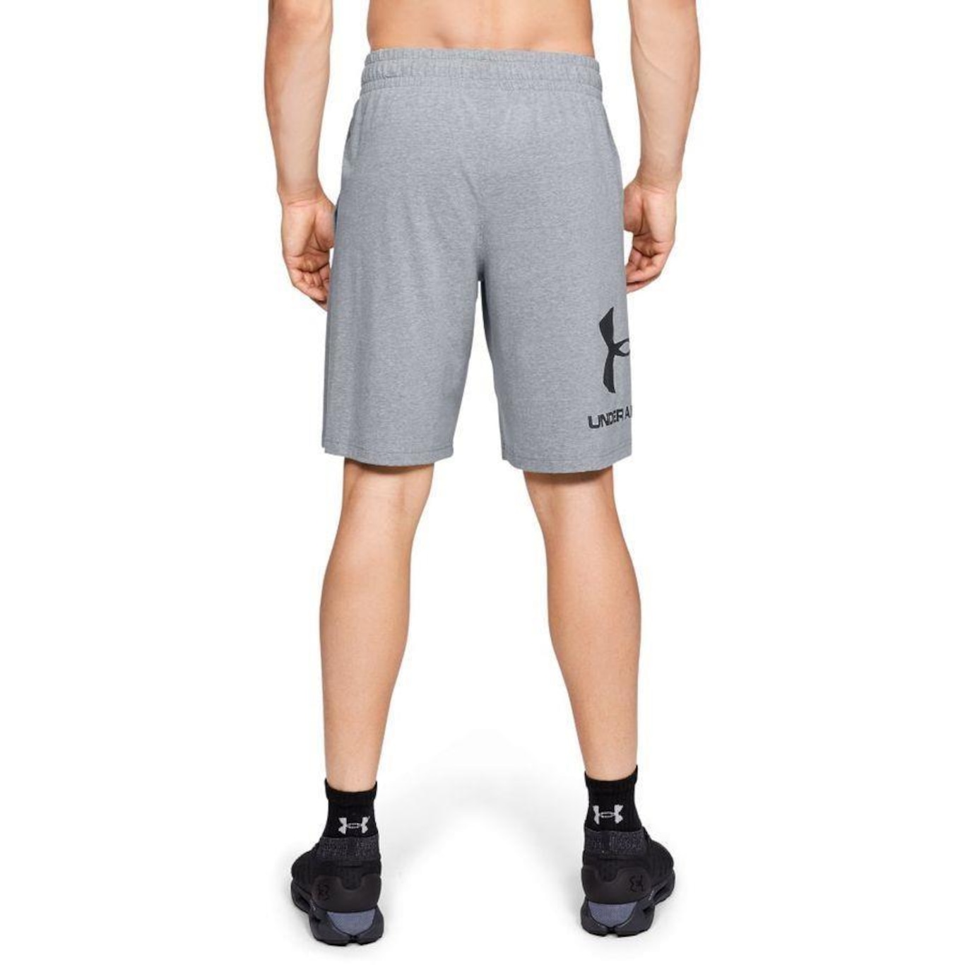 Bermuda Under Armour Sportstyle Cotton Logo - Masculina - Foto 5