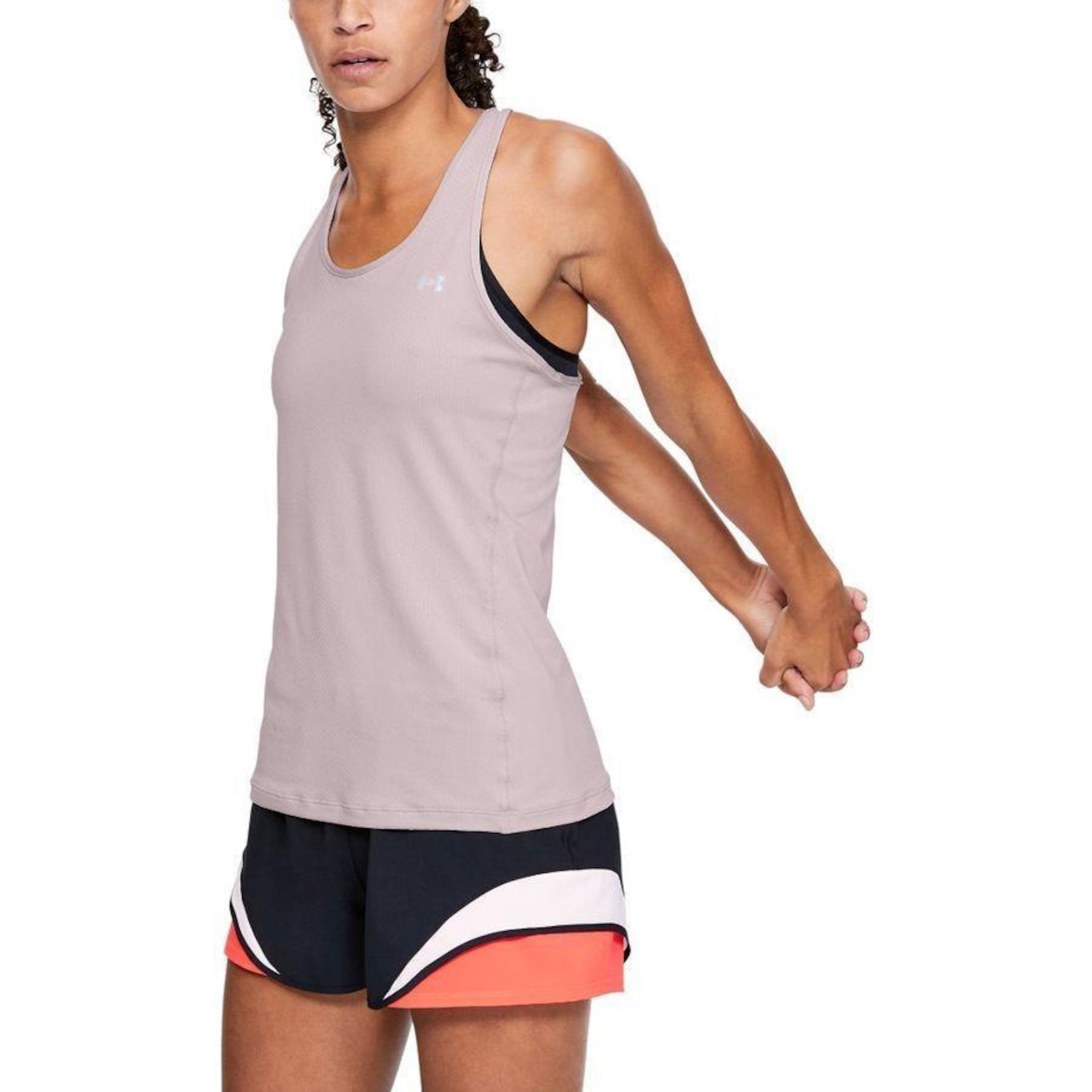 Camiseta Regata Under Armour HG Racer - Feminina - Foto 1