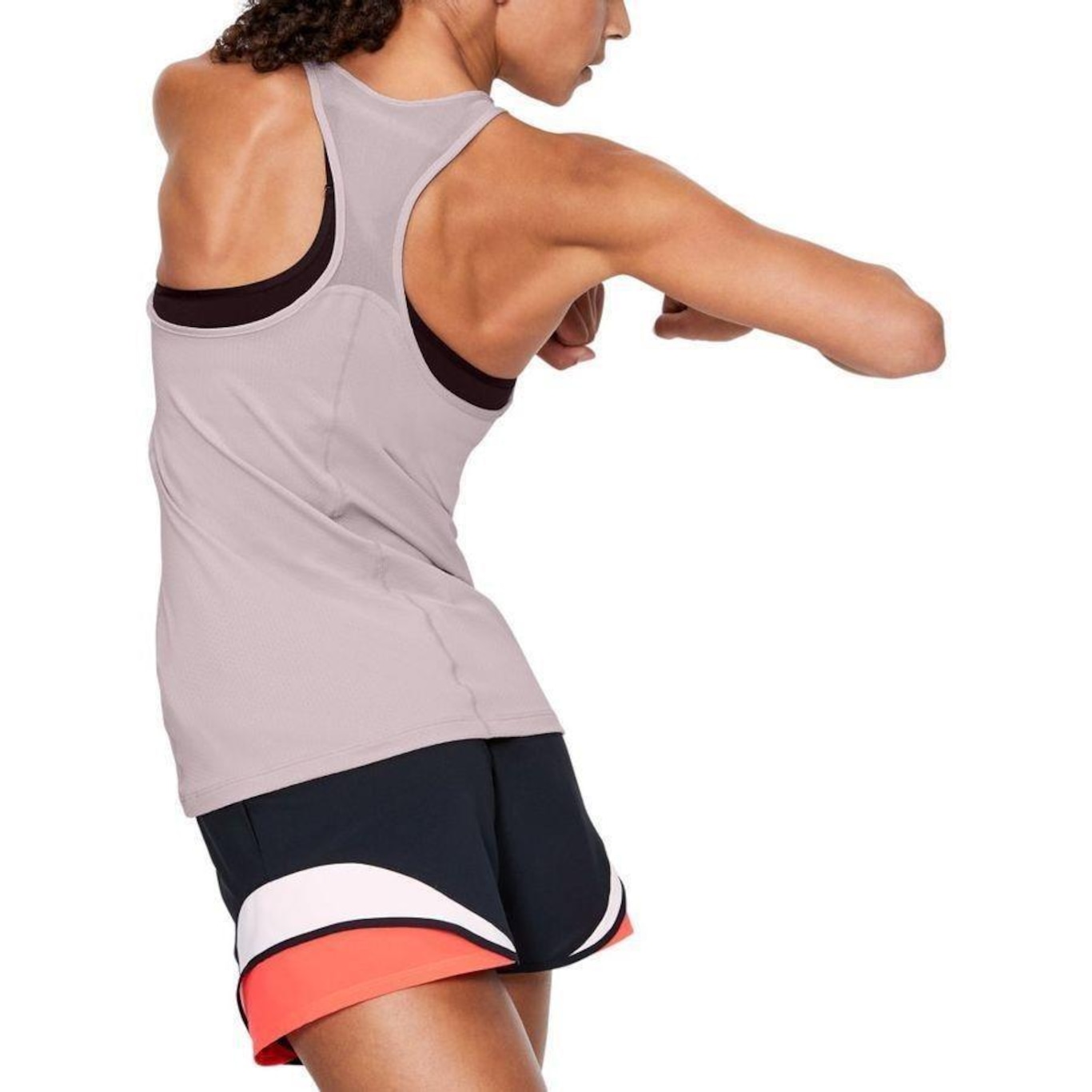 Camiseta Regata Under Armour HG Racer - Feminina - Foto 4