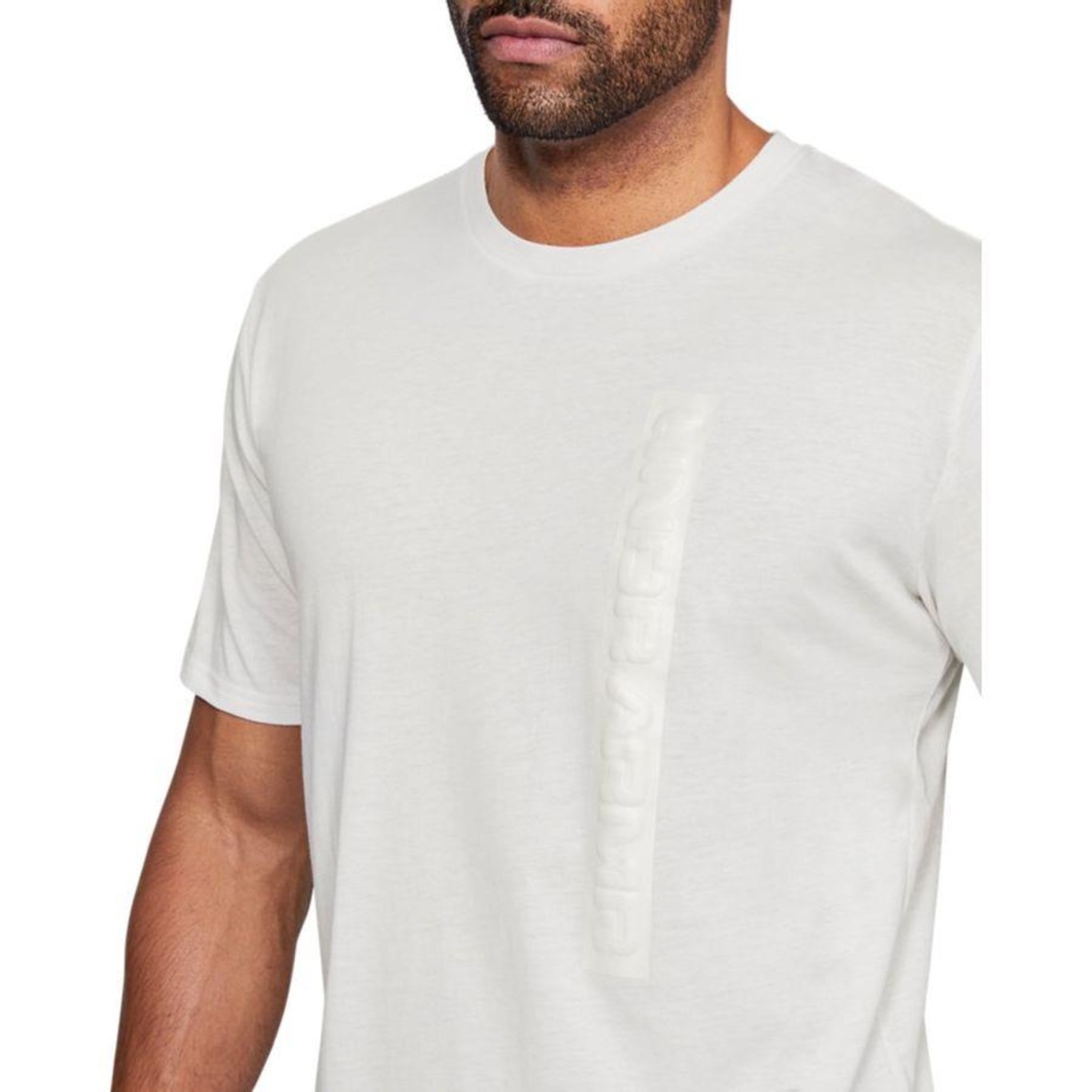 Camiseta Under Armour Pursuit Wordmark Core Tee - Masculina - Foto 5