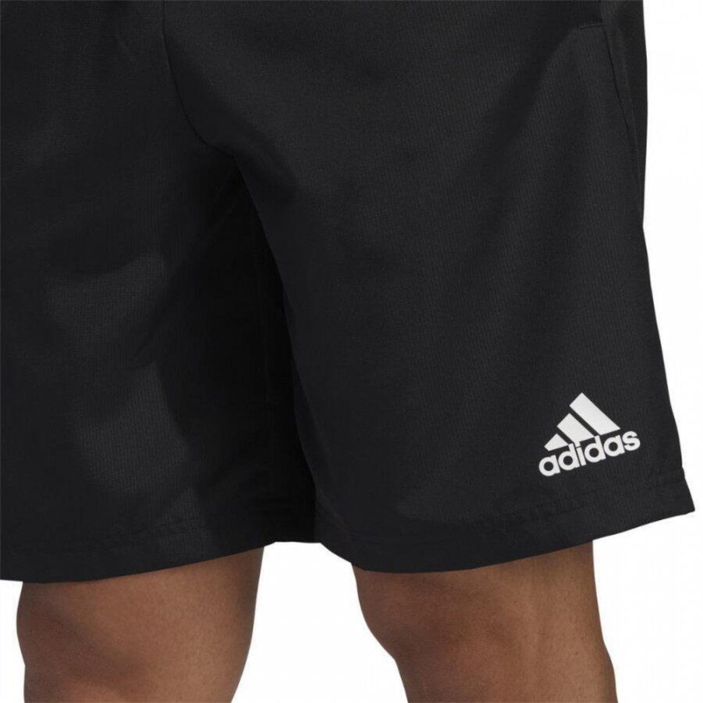 Shorts adidas Plana Aeroready - Masculina - Foto 4