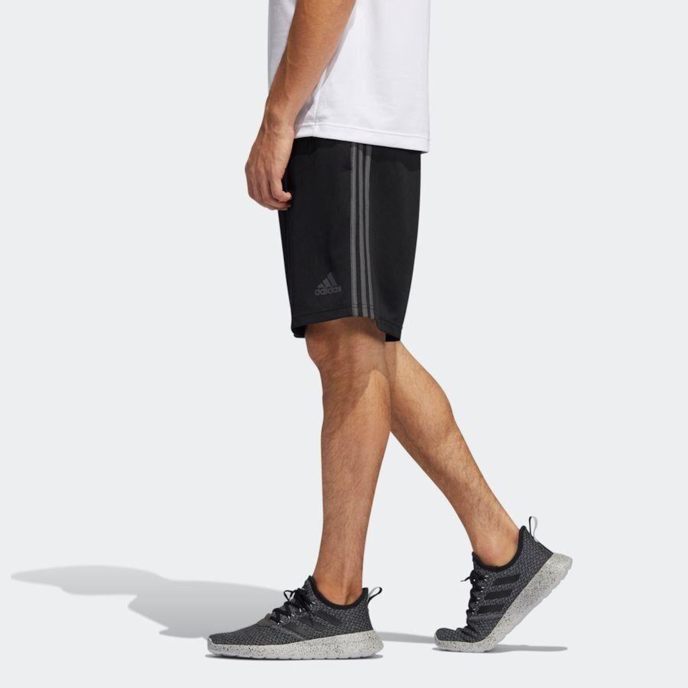 Bermuda adidas 3 Stripes - Masculina - Foto 4