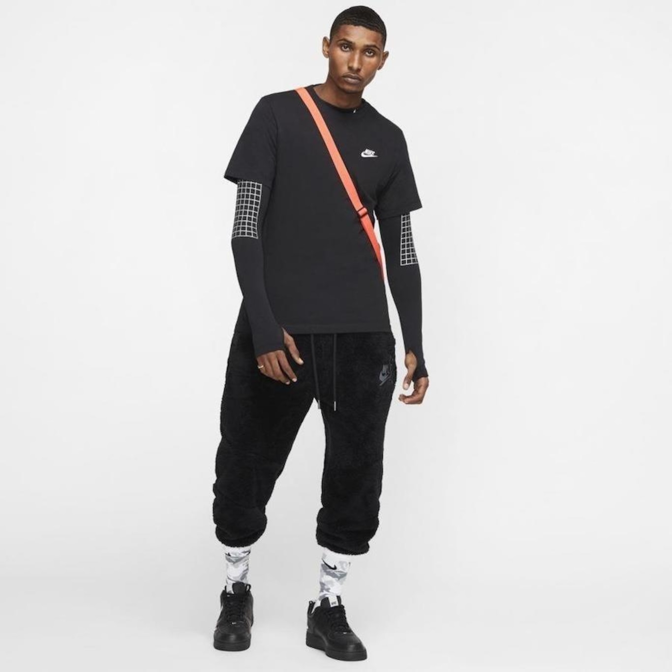 Calça de Moletom Nike Sportswear Jogger Air Flc Branca - Compre Agora