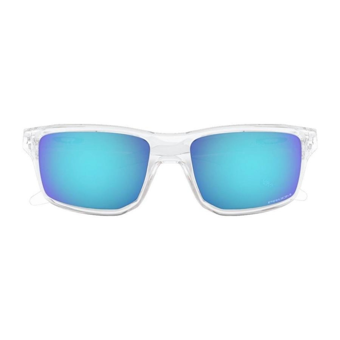 Óculos de Sol Oakley Gibston Polished Clear Prizm Sapphire - Unissex - Foto 6