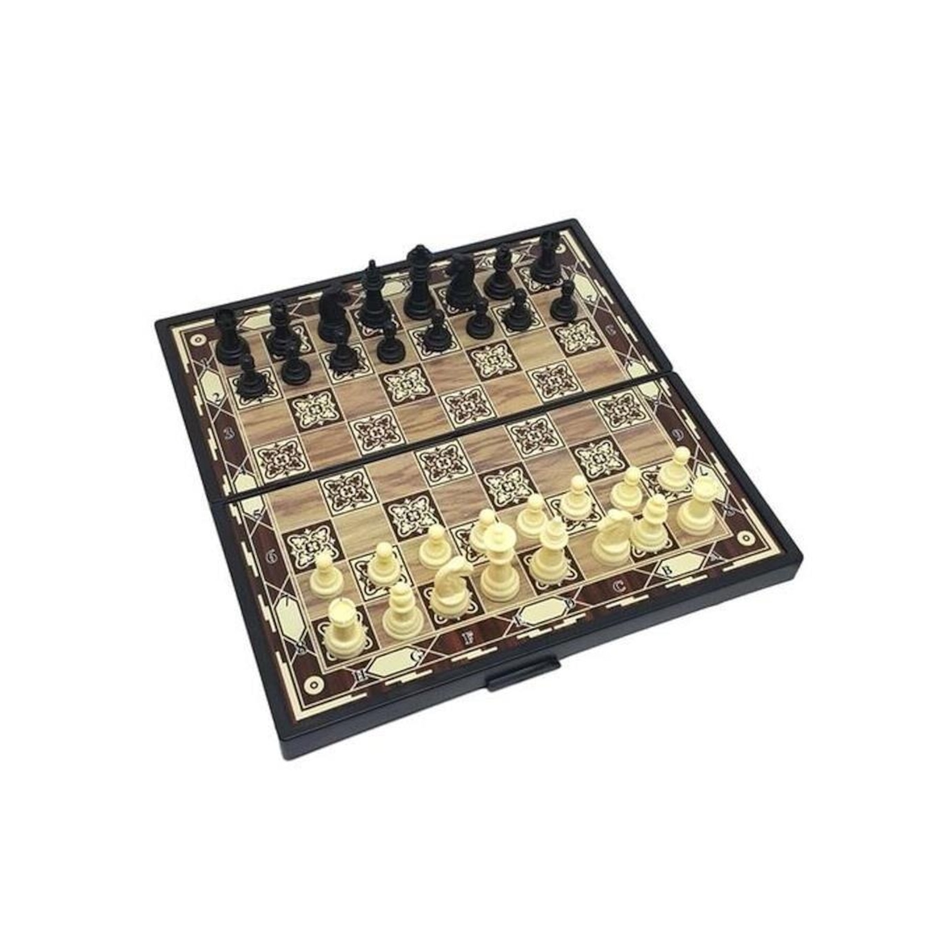 Tabuleiro de xadrez magnético Board defina as crianças a jogarem