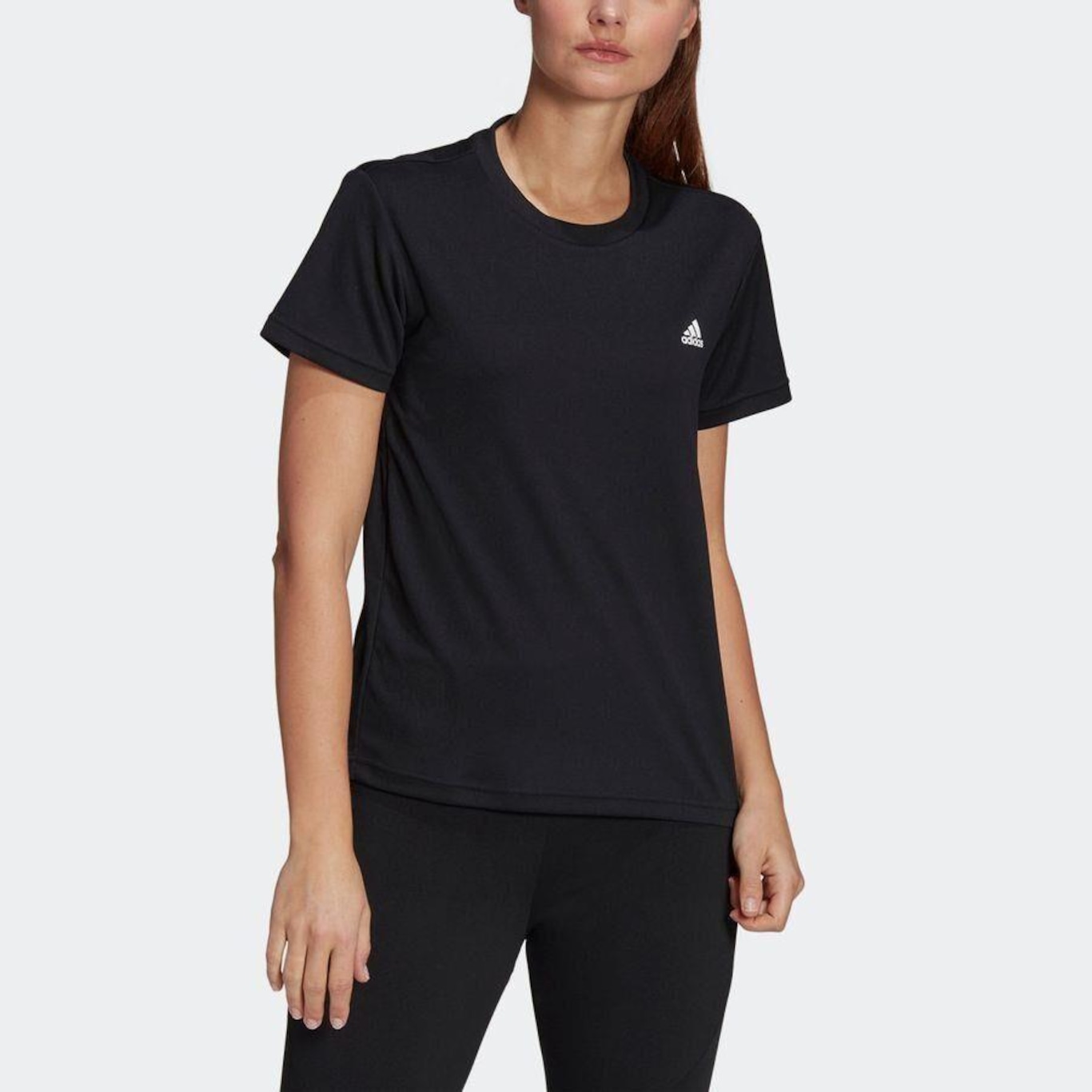 Camiseta adidas Aeroready Designed 2 Move - Feminina - Foto 4