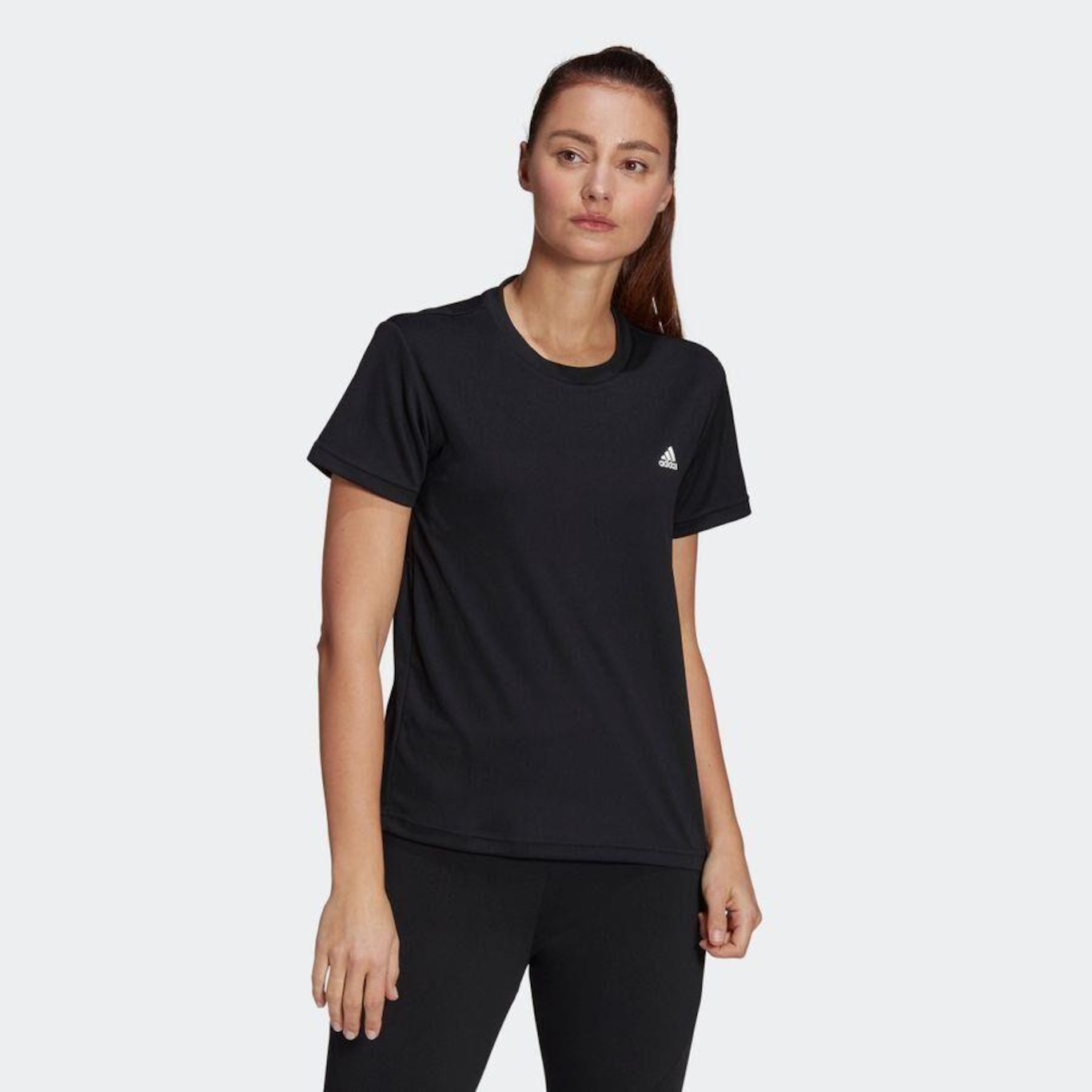 Camiseta adidas Aeroready Designed 2 Move - Feminina - Foto 5