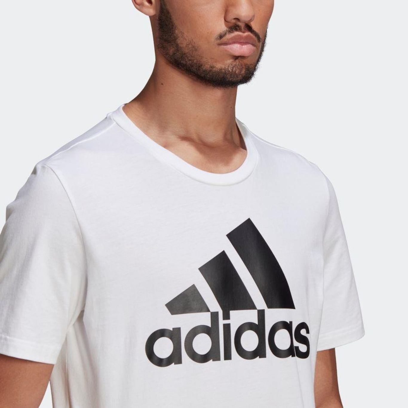 Camiseta adidas Essentials Big Logo - Masculina - Foto 5