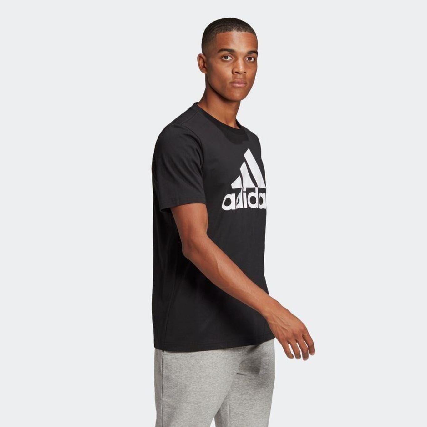 Camiseta adidas Essentials Big Logo - Masculina - Foto 4