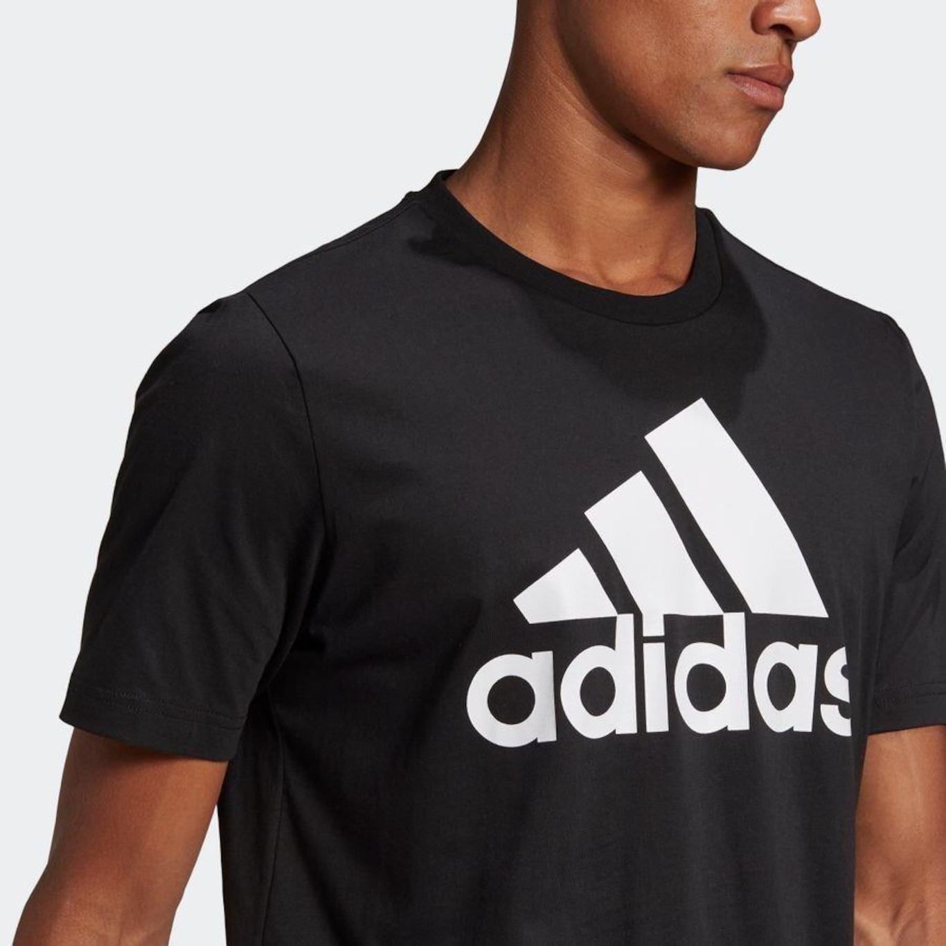 Camiseta adidas Essentials Big Logo - Masculina - Foto 5