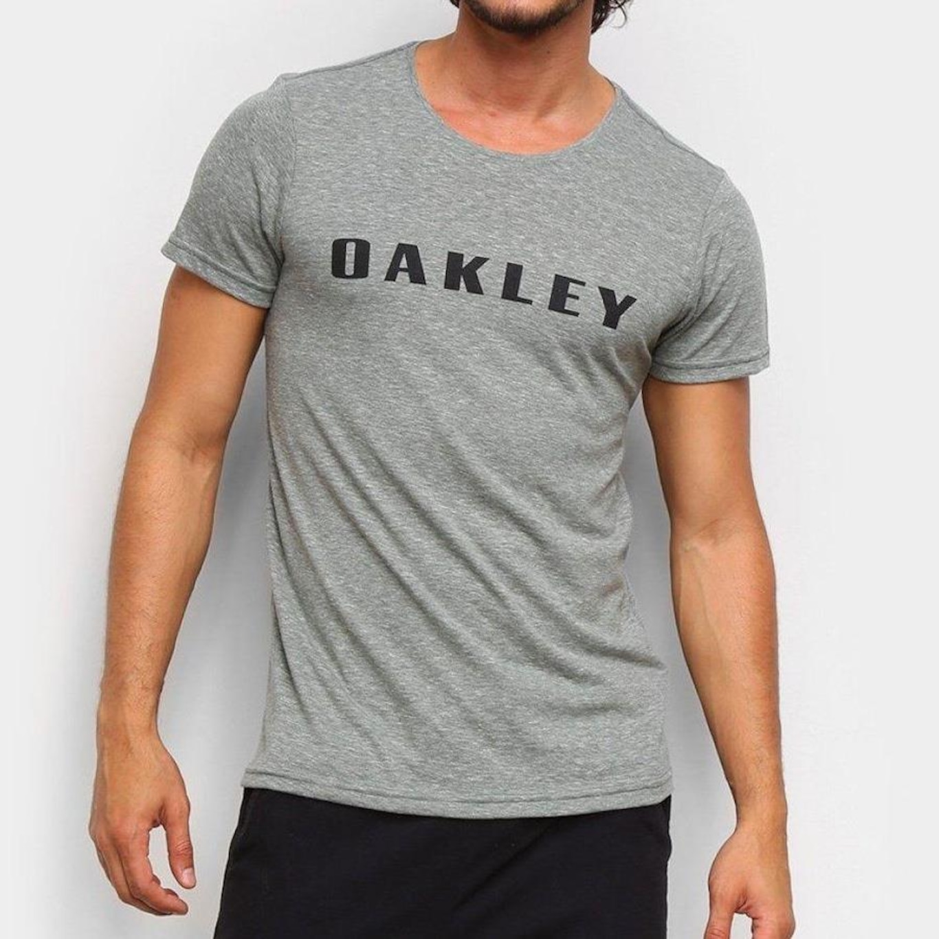 Camiseta Oakley O-Rec Bark - Masculina - Foto 1