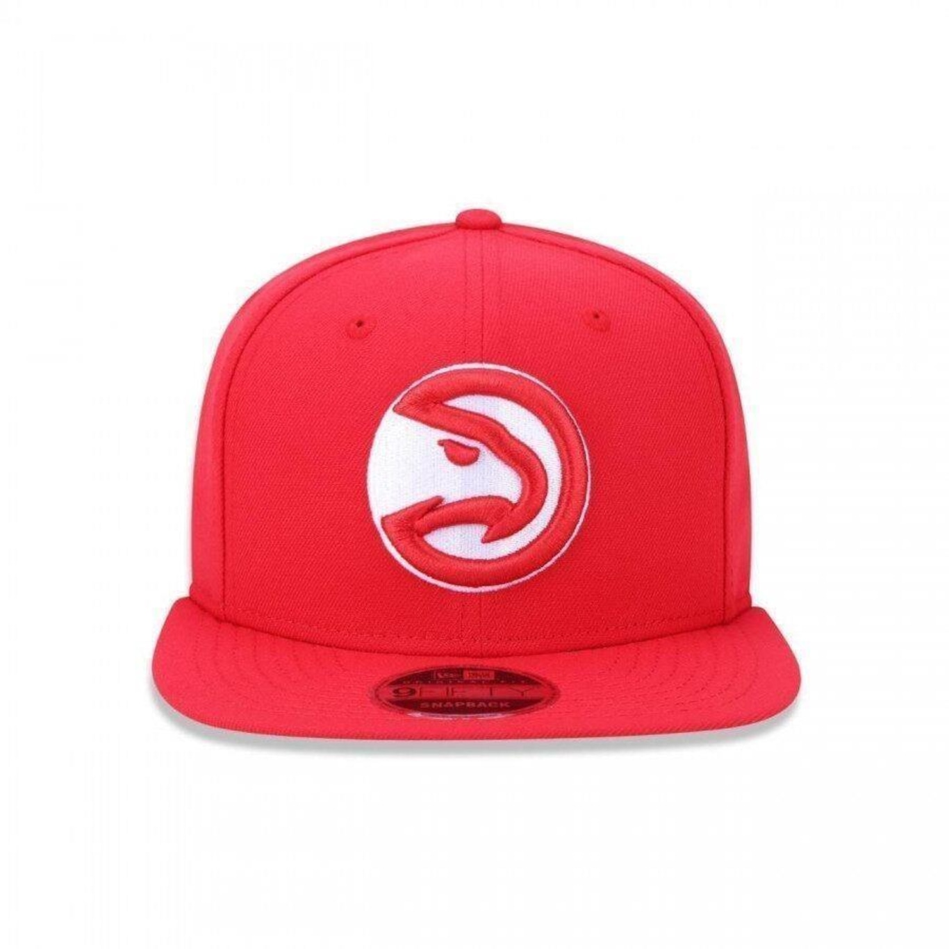 Boné Aba Reta New Era 9Fifty Original Fit NBA Atlanta Hawks Team Color - Snapback - Adulto - Foto 2