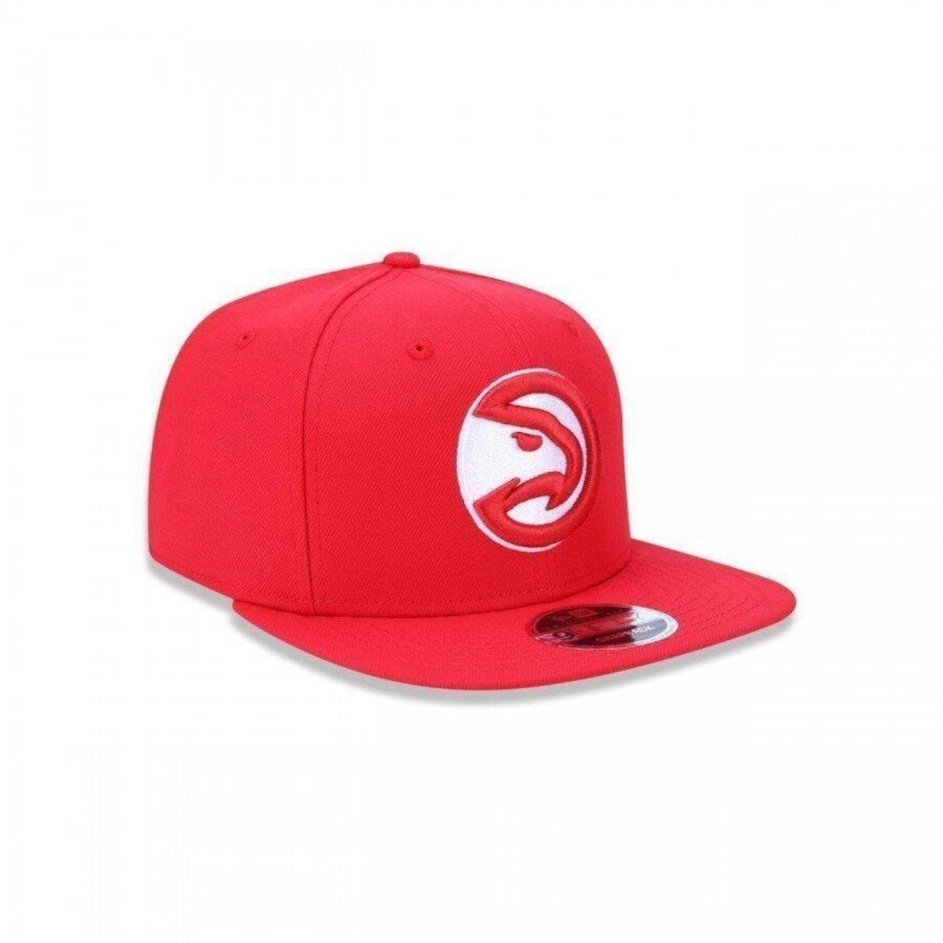 Boné Aba Reta New Era 9Fifty Original Fit NBA Atlanta Hawks Team Color - Snapback - Adulto - Foto 3