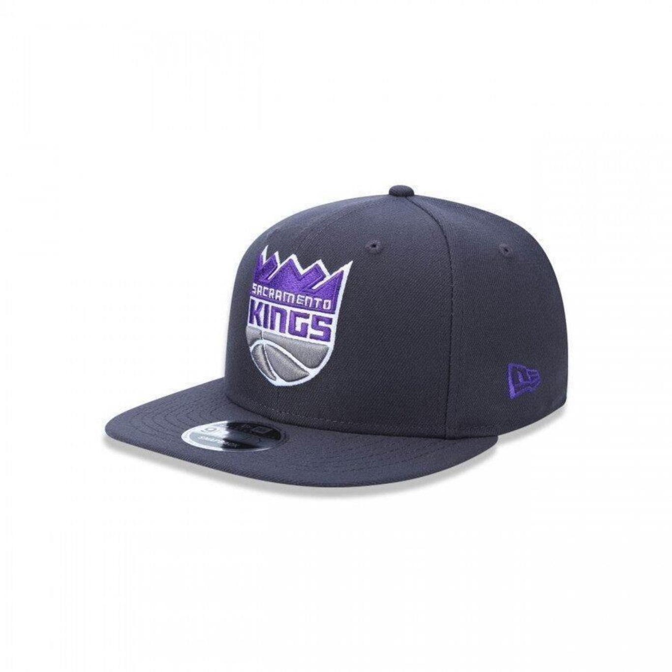 Boné Aba Reta New Era 9Fifty Original Fit NBA Sacramento Kings Team Color - Snapback - Adulto - Foto 1