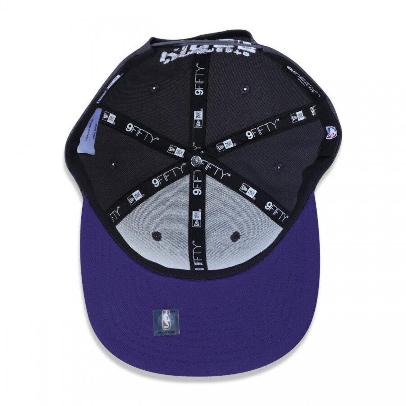 Boné Aba Reta New Era 9Fifty Original Fit NBA Sacramento Kings Team Color - Snapback - Adulto - Foto 5