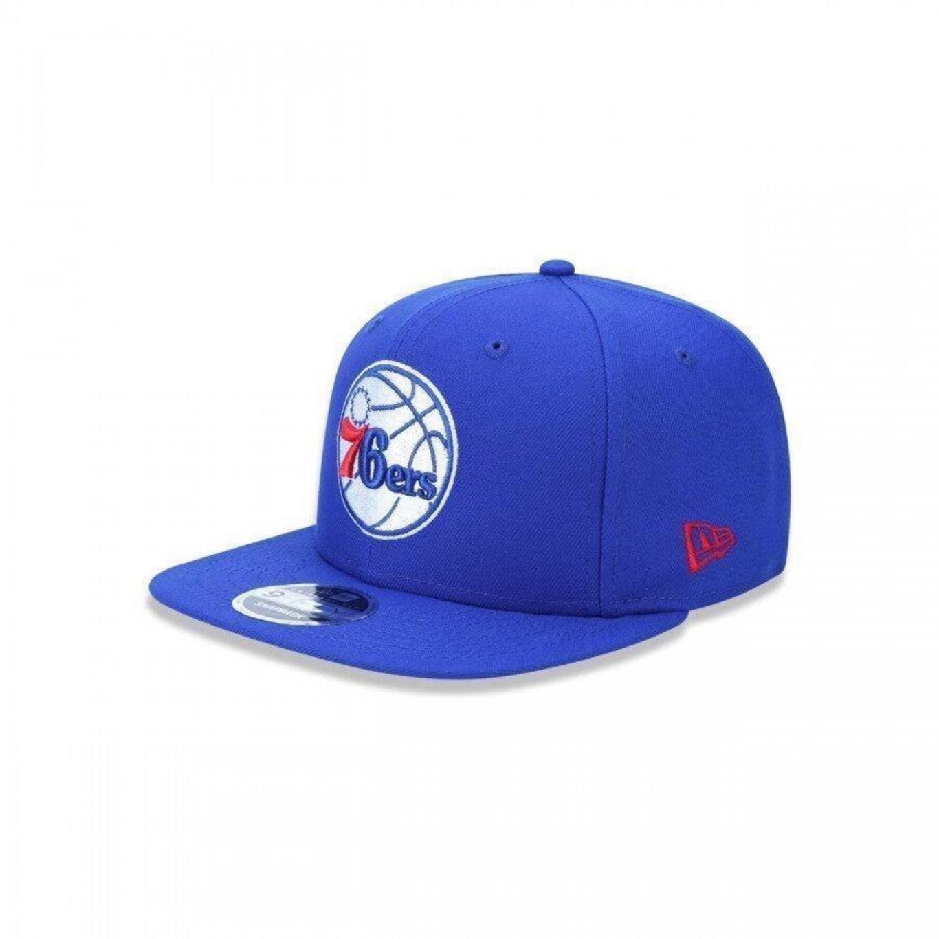 Boné Aba Reta New Era 9Fifty Original Fit NBA Philadelphia 76ers Team Color - Snapback - Adulto - Foto 1