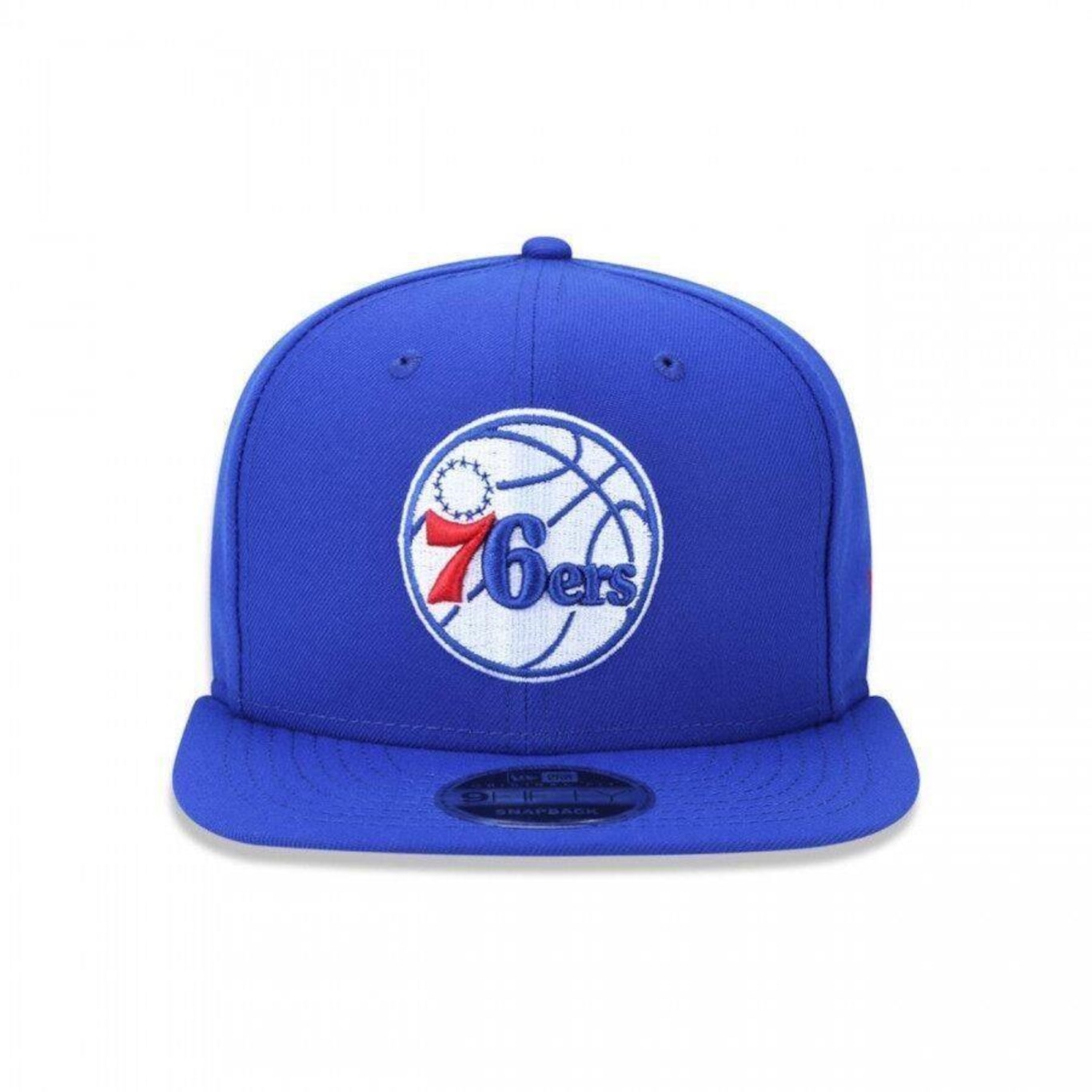 Boné Aba Reta New Era 9Fifty Original Fit NBA Philadelphia 76ers Team Color - Snapback - Adulto - Foto 2