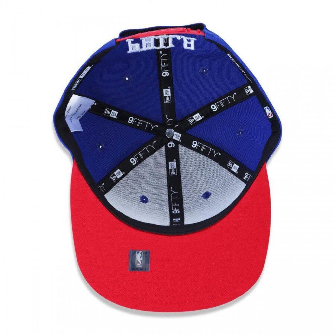 Boné Aba Reta New Era 9Fifty Original Fit NBA Philadelphia 76ers Team Color - Snapback - Adulto - Foto 5