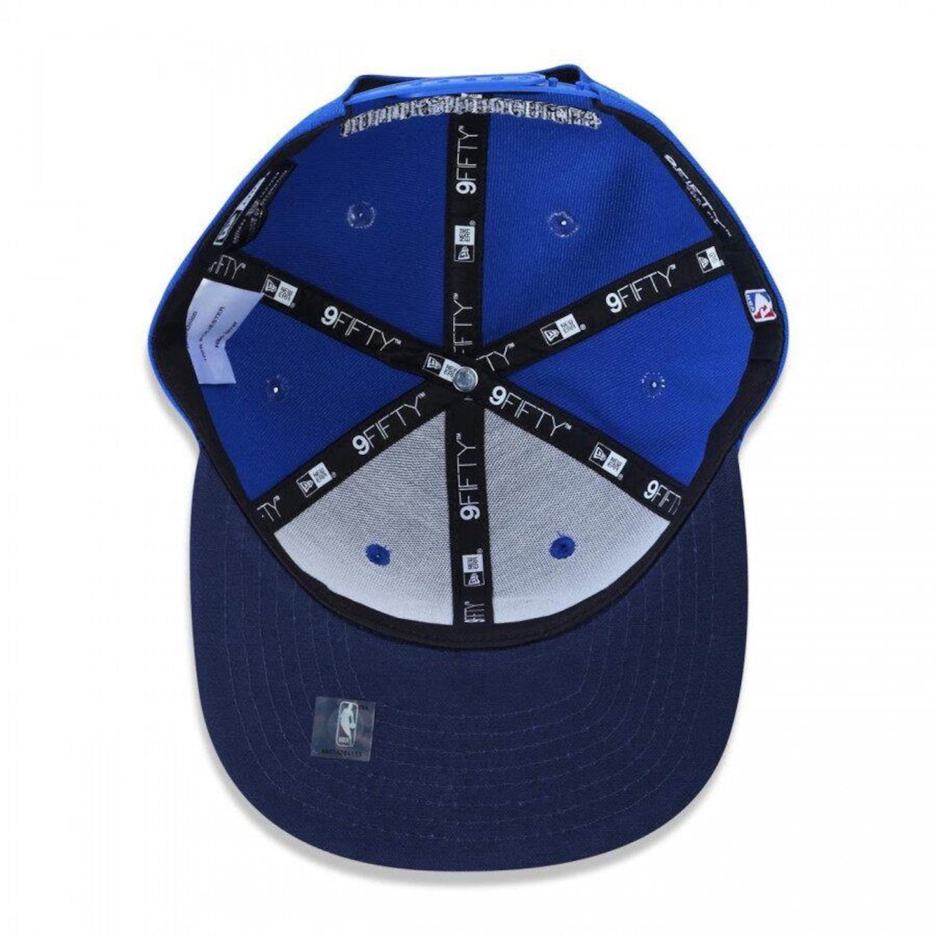 Boné Aba Reta New Era 9Fifty Original Fit NBA Dallas Mavericks Team Color - Snapback - Adulto - Foto 5