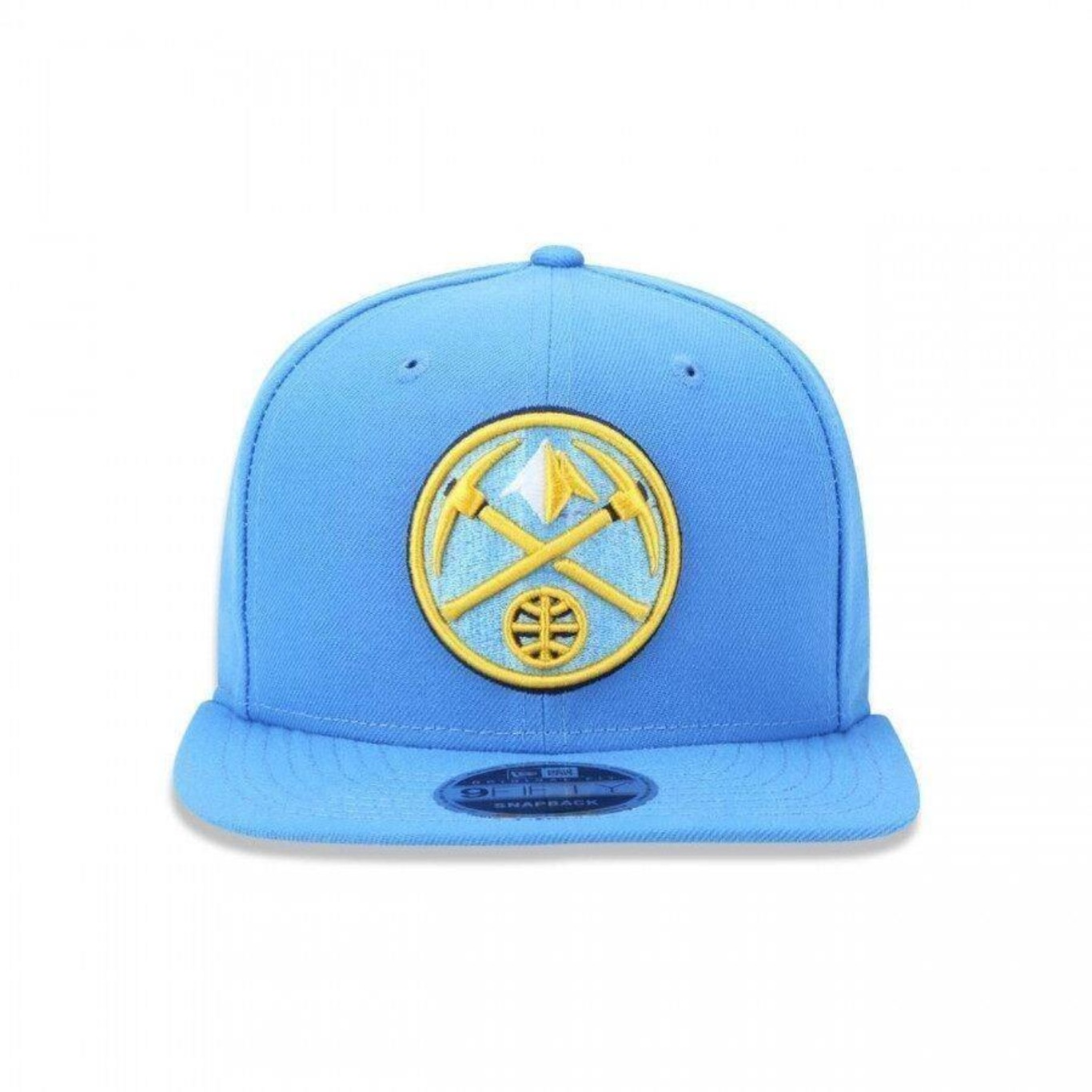 Boné Aba Reta New Era 9Fifty Original Fit NBA Denver Nuggets Team Color - Snapback - Adulto - Foto 2