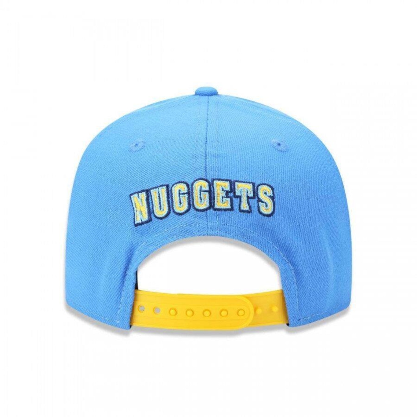 Boné Aba Reta New Era 9Fifty Original Fit NBA Denver Nuggets Team Color - Snapback - Adulto - Foto 4