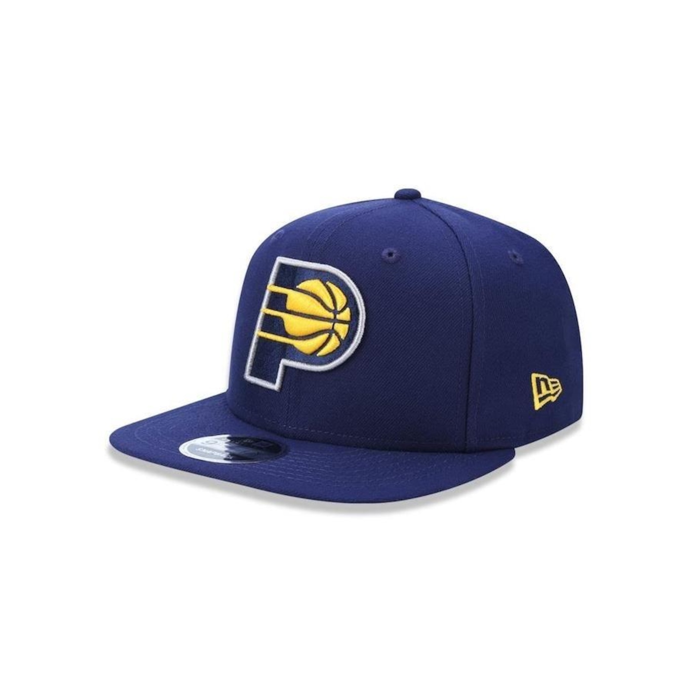 Boné Aba Reta New Era 9fifty Original Fit NBA Indiana Pacers Team Color - Snapback - Adulto - Foto 1